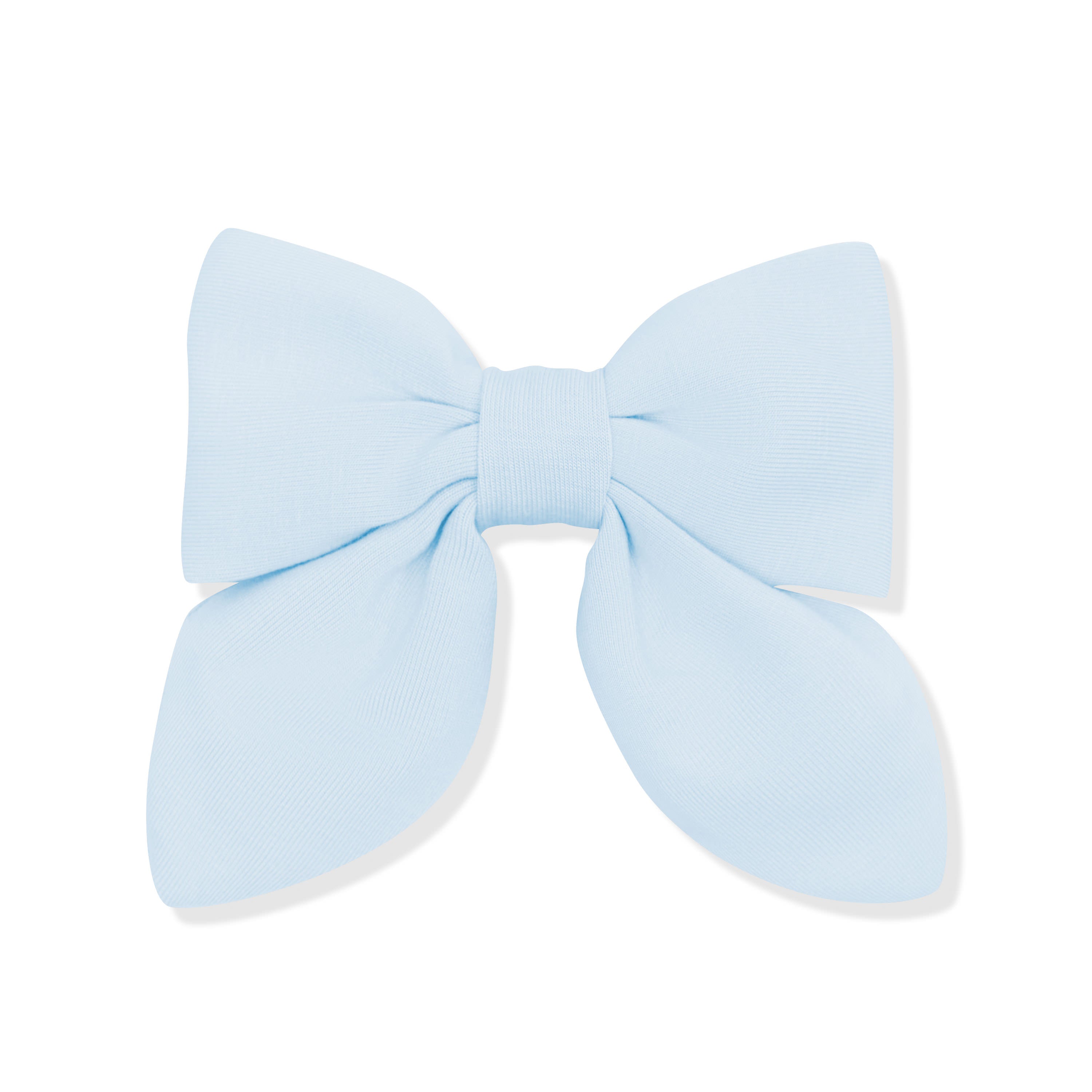Product photo of the Medium Alligator Clip Bow in Breeze
