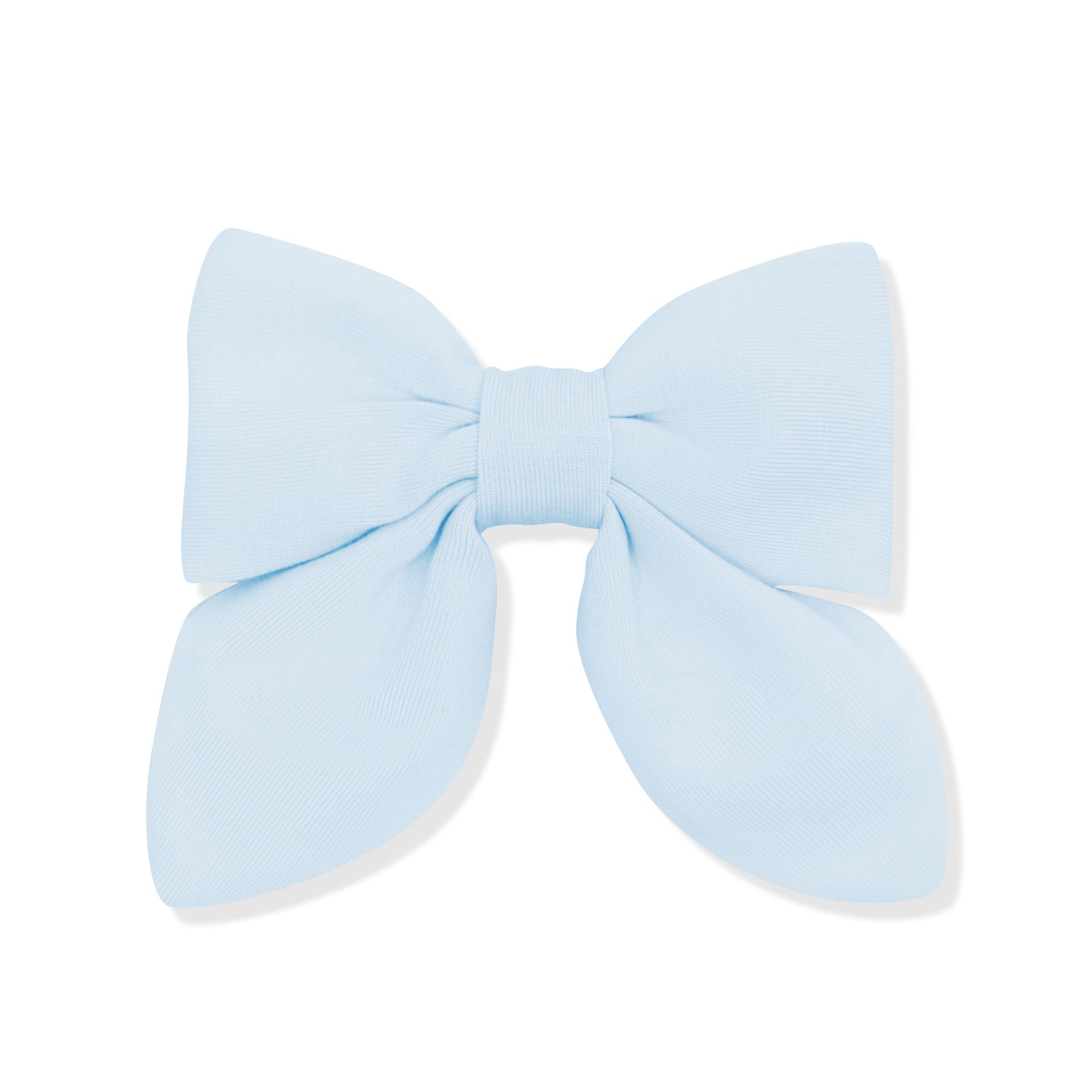 Product photo of the Medium Alligator Clip Bow in Breeze