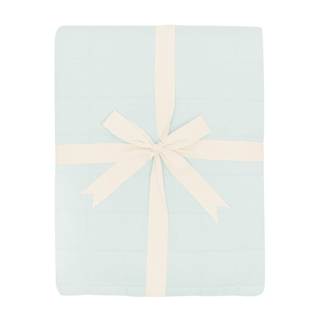 Adult Quilted Blanket 2.5, in "Dew" Color, Queen size