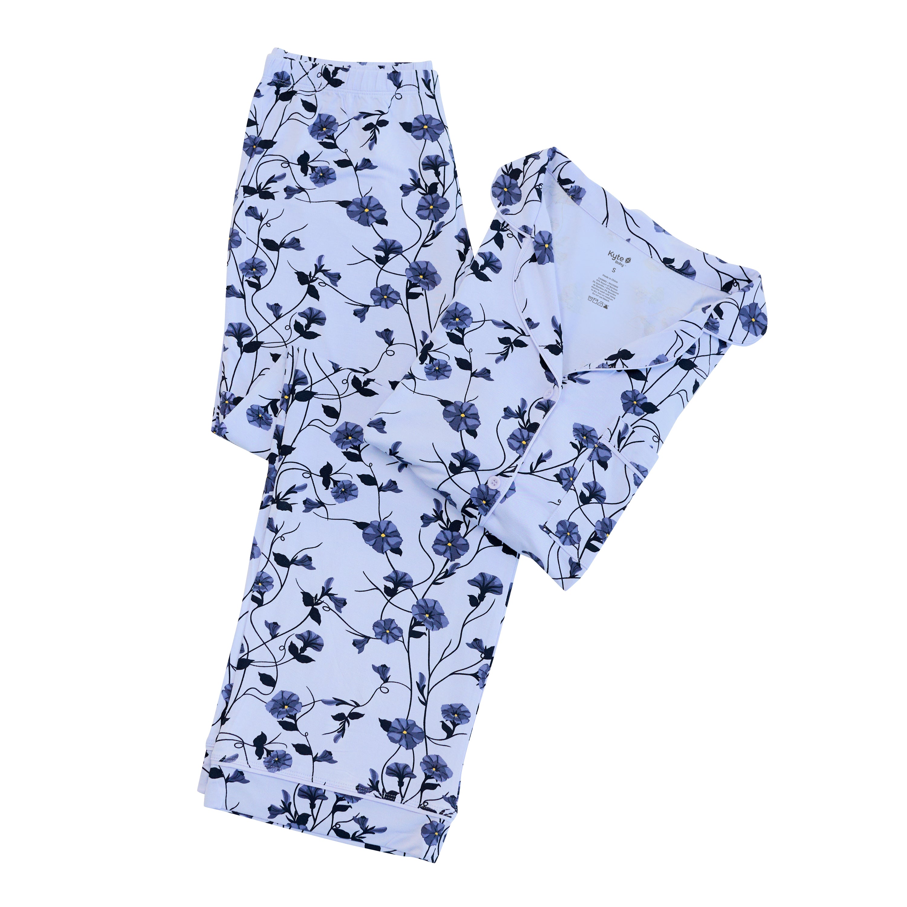 Women's Long Sleeve Pajama Set in Petunia