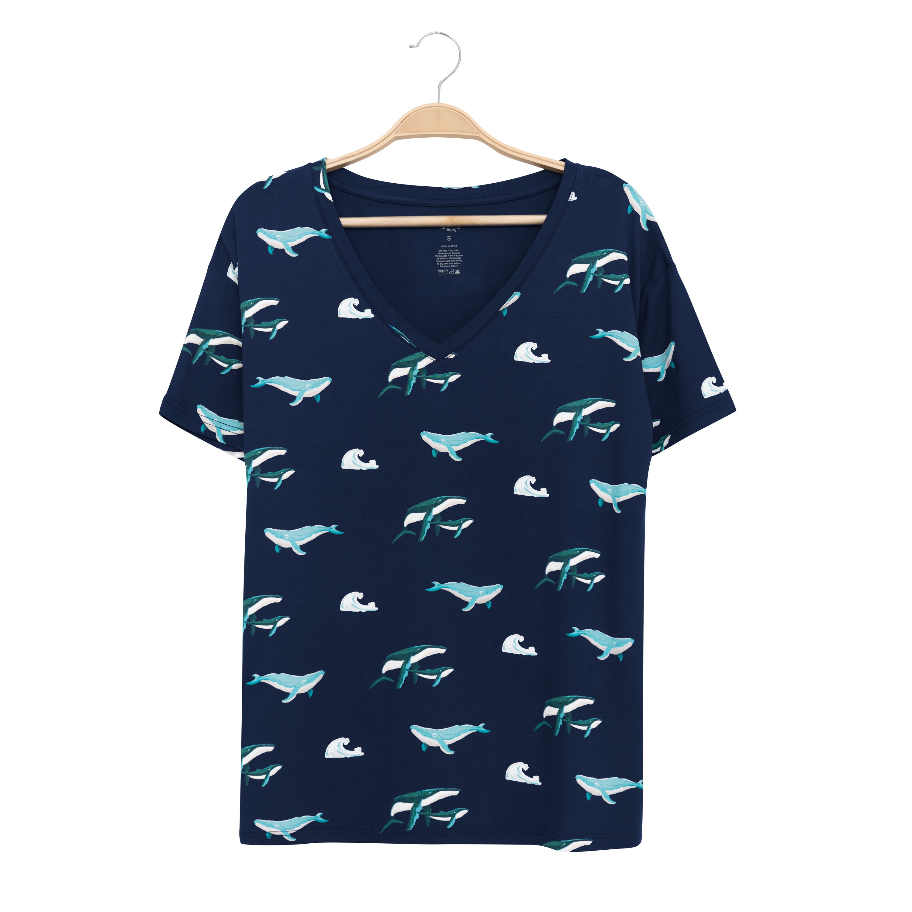 Women’s Relaxed Fit V-Neck in Humpback