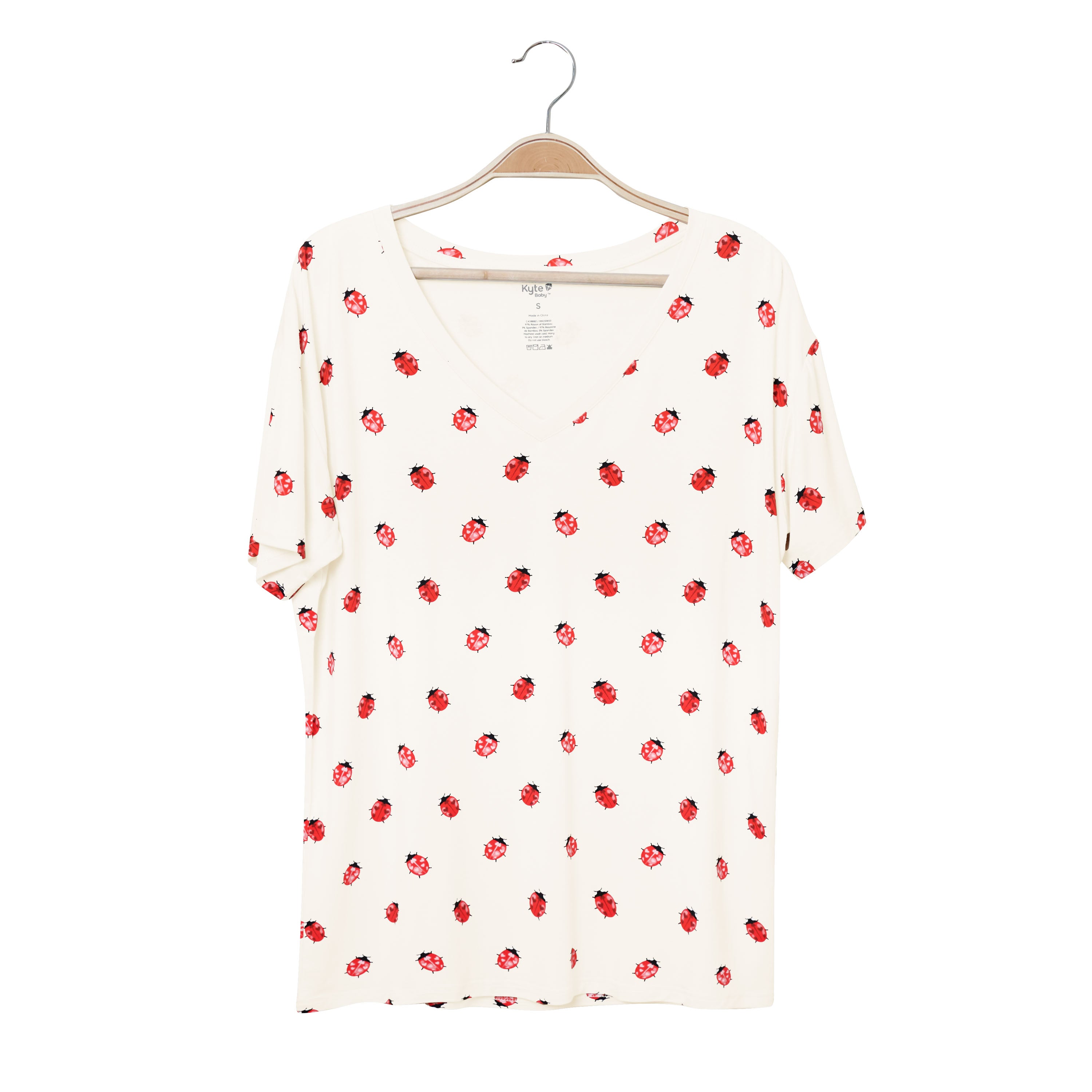 Product photo of Love Bug Women's V-neck Tee