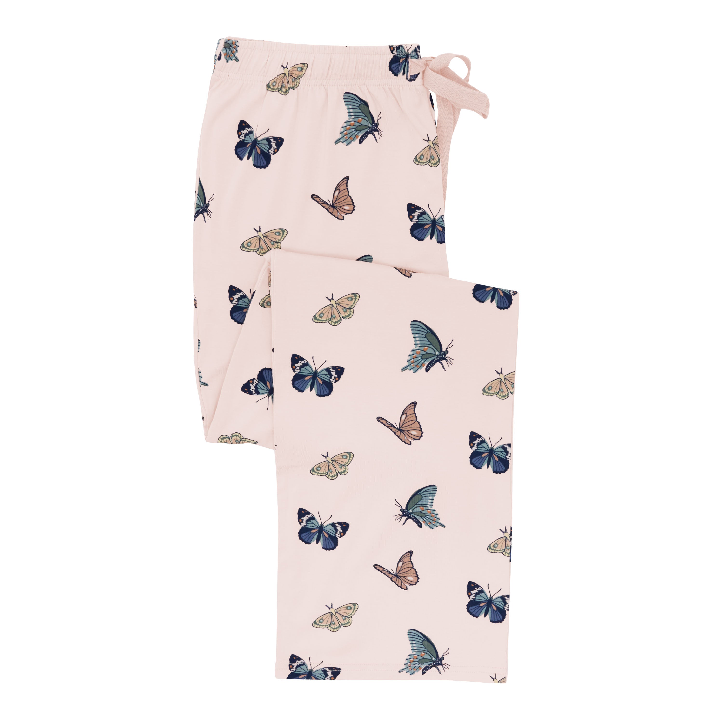 Women's Lounge Pants in Blush Butterfly