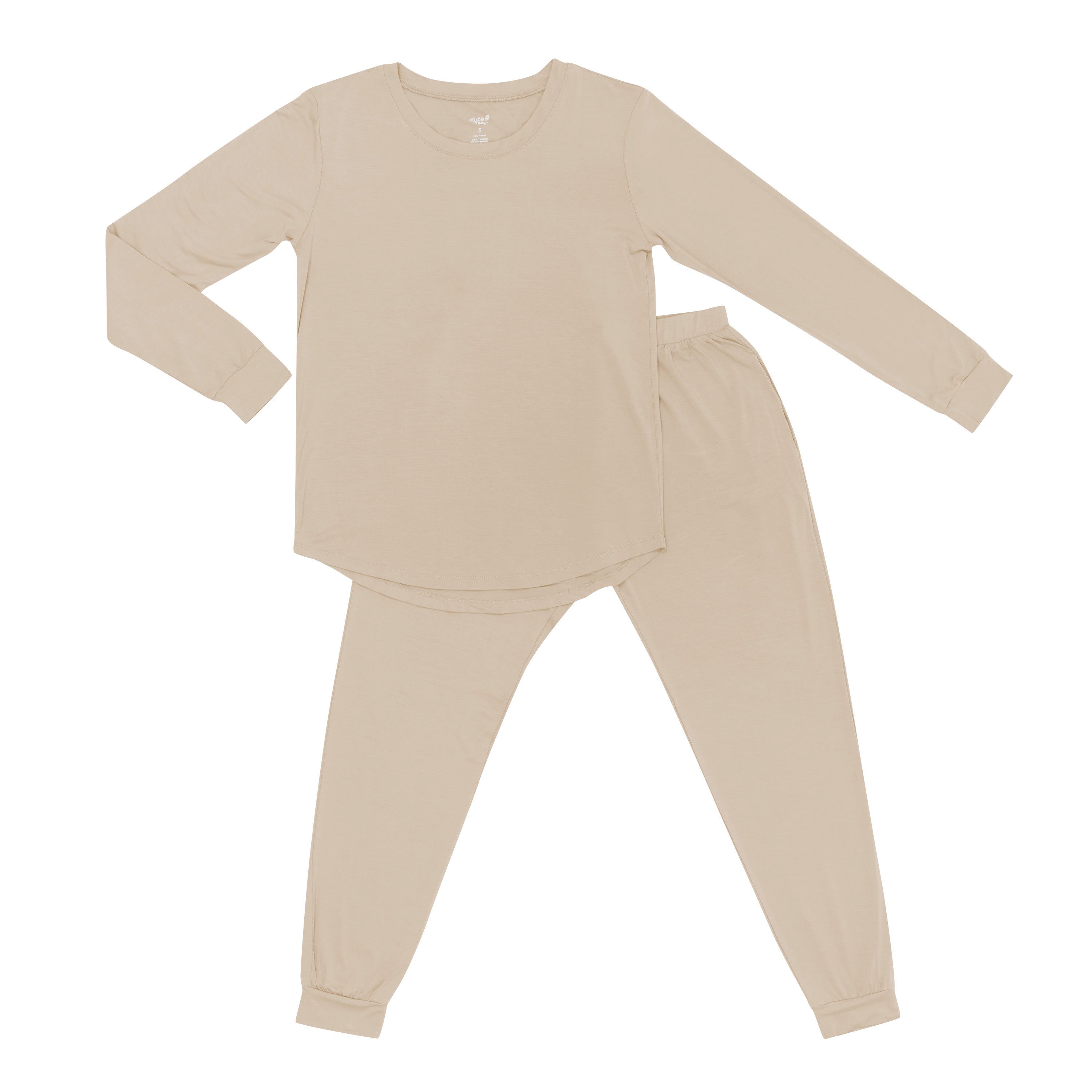 Women's Jogger Pajama Set in Almond