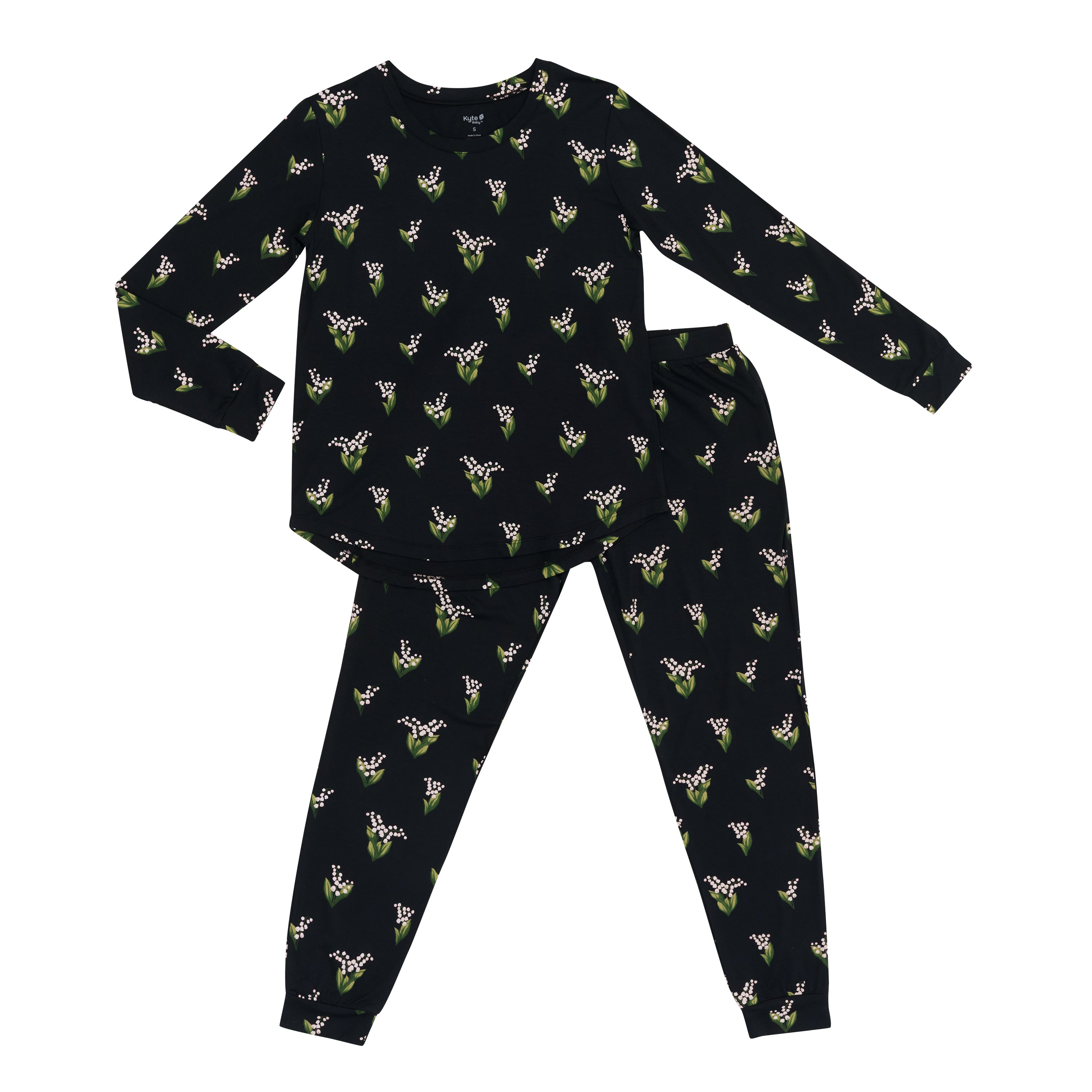 Women's Jogger Pajama Set in Midnight Lily