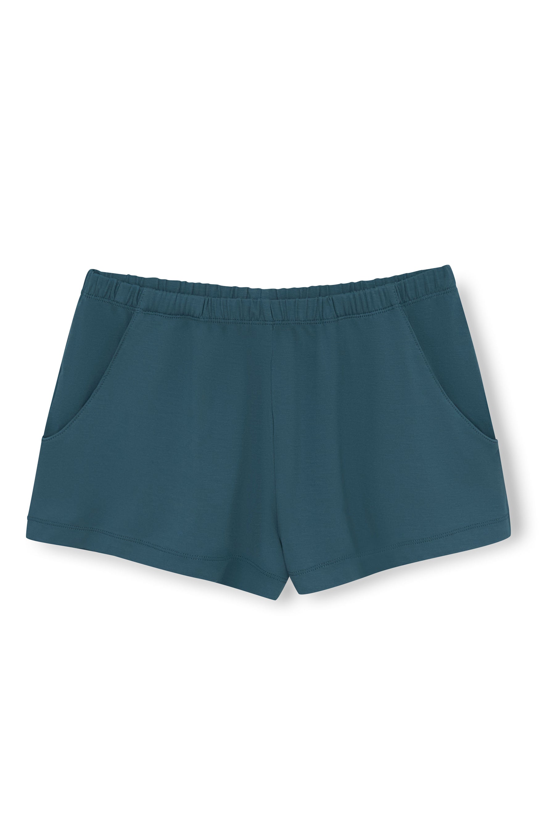 Product photo of the Women's Lounge Shorts in Atlantic on a white background