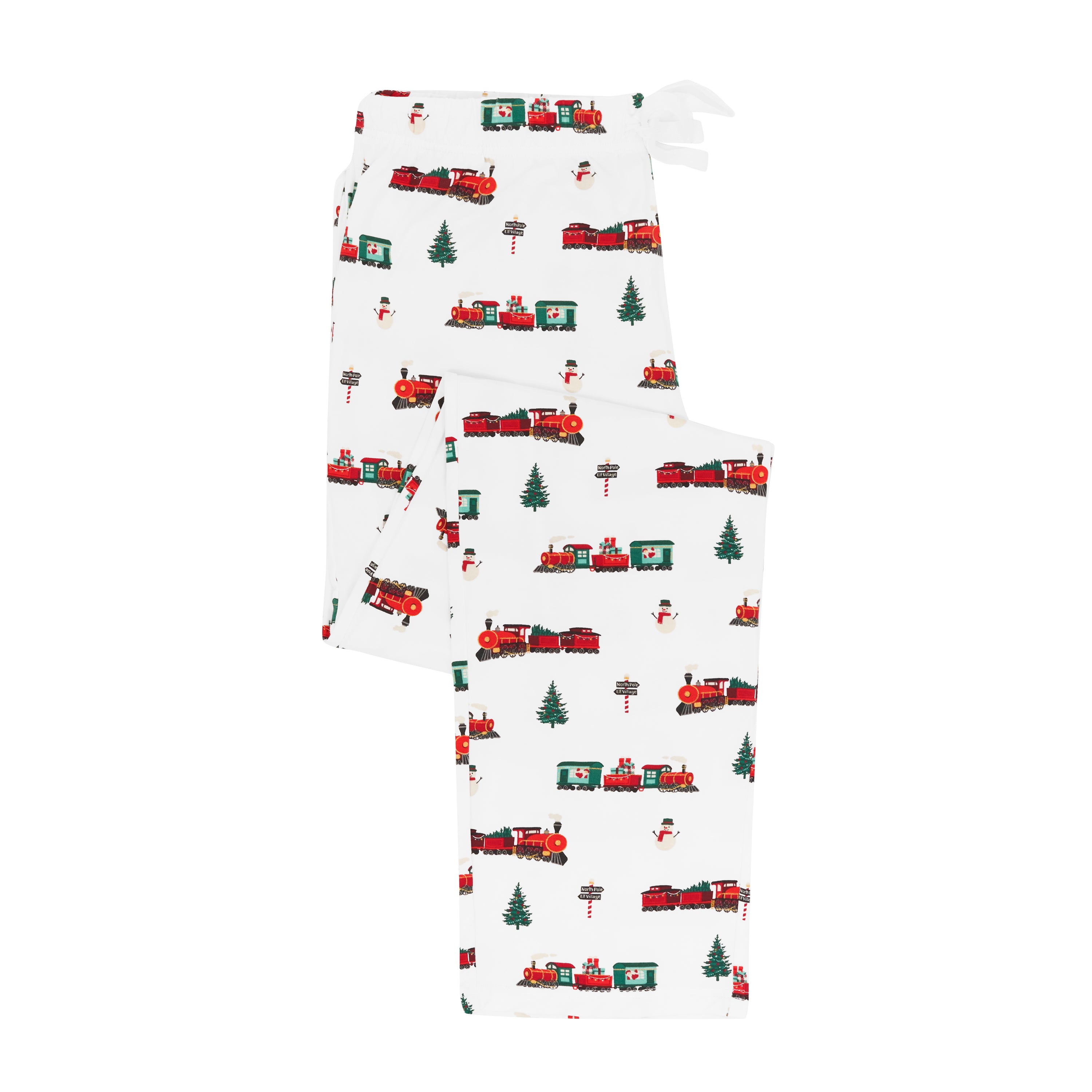 Men's Lounge Pants in Holiday Train