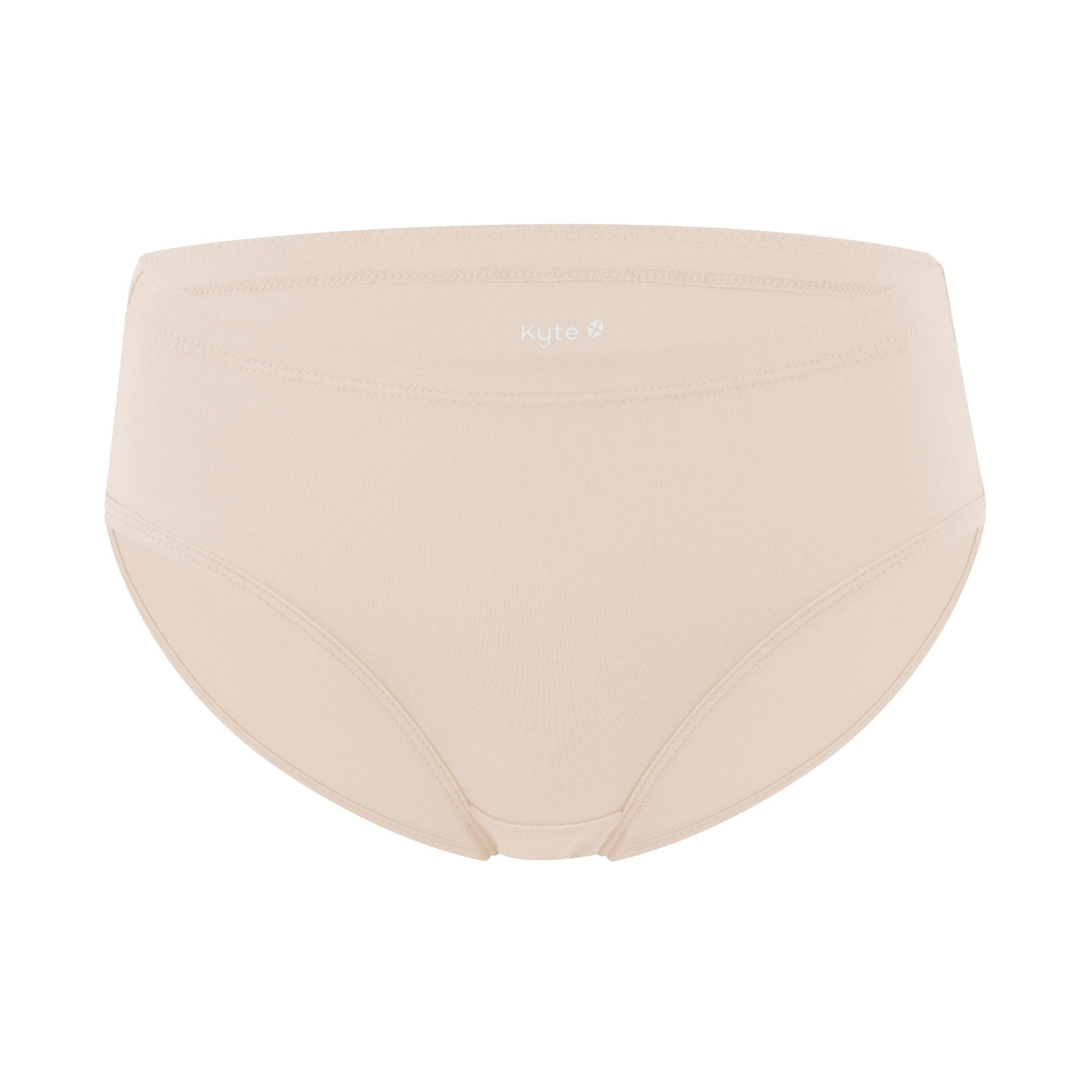 The front of the Women’s Underwear in Bisque shown on a ghost mannequin