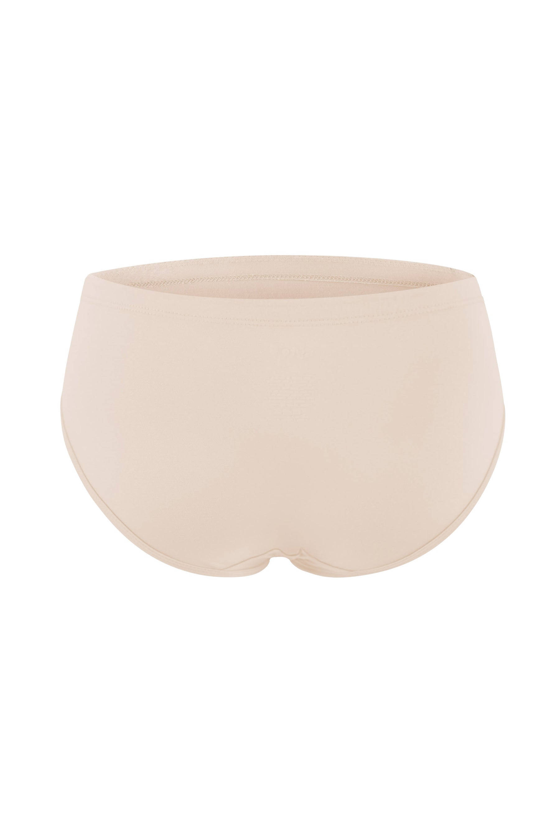 The back of the Women’s Underwear in Bisque on a white surface