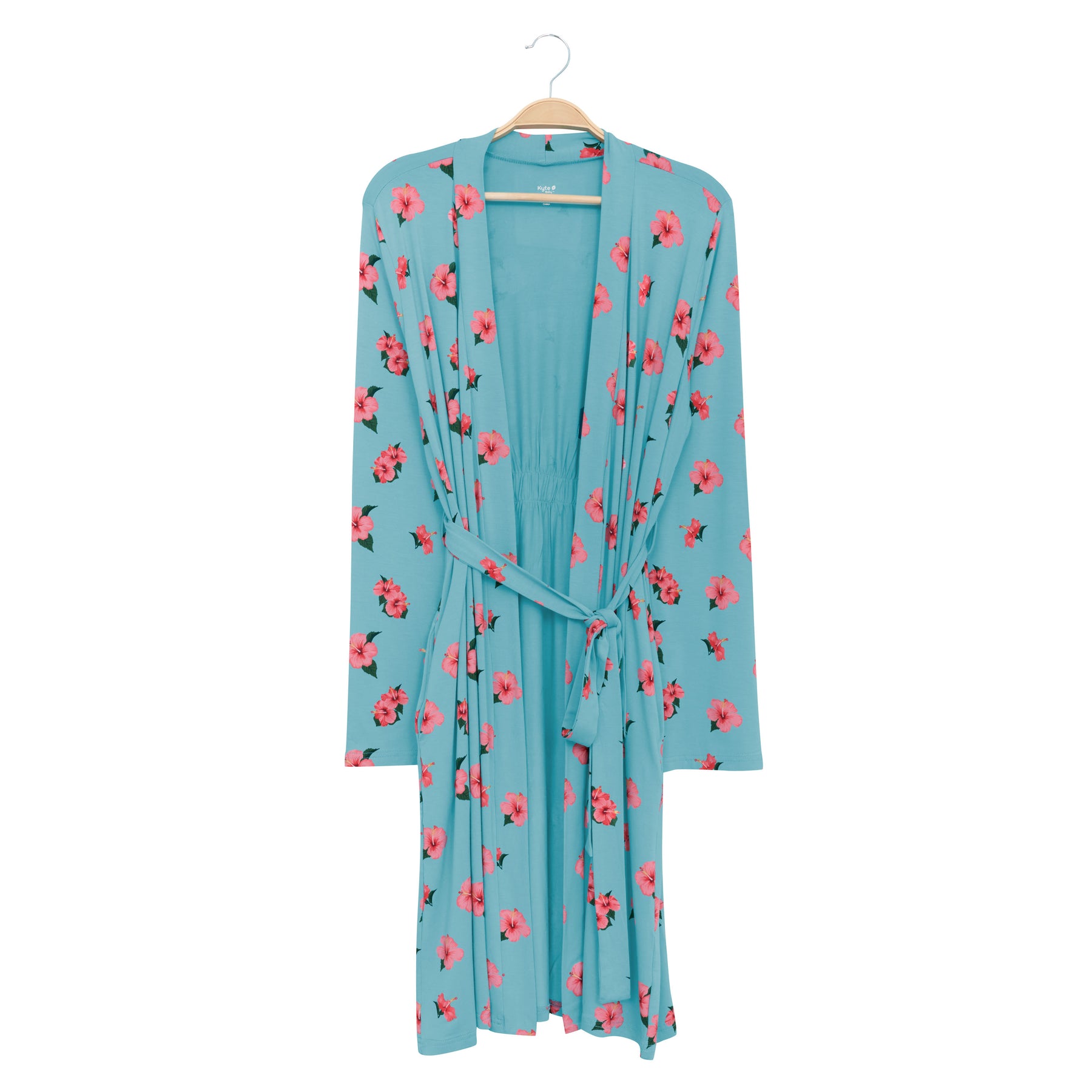 Women’s Lounge Robe in Hibiscus