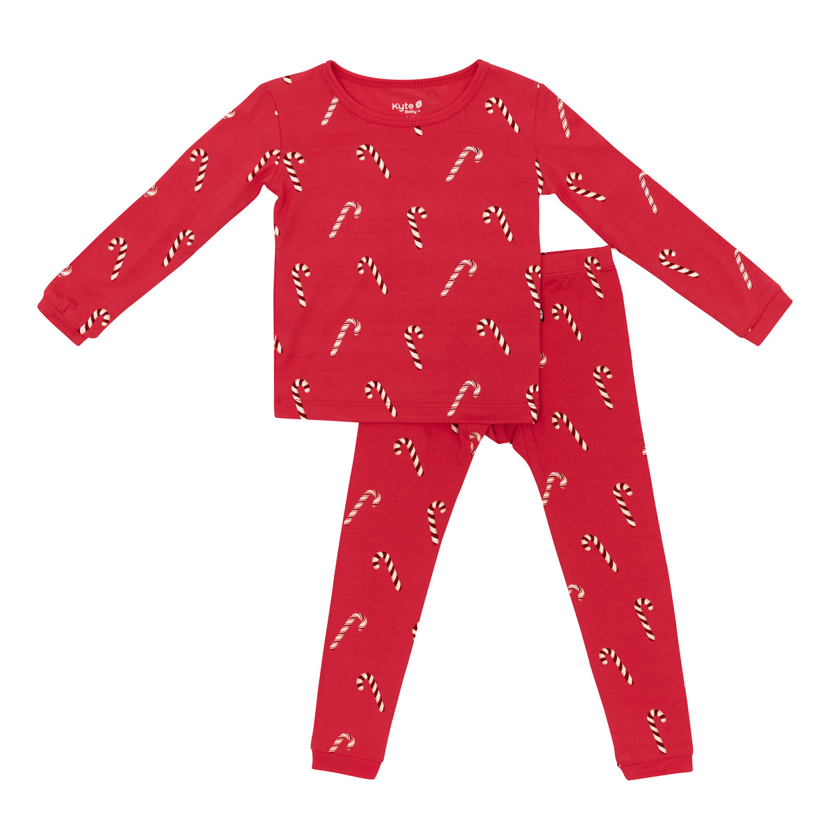 Product photo of the Long Sleeve Pajamas in Candy Cane