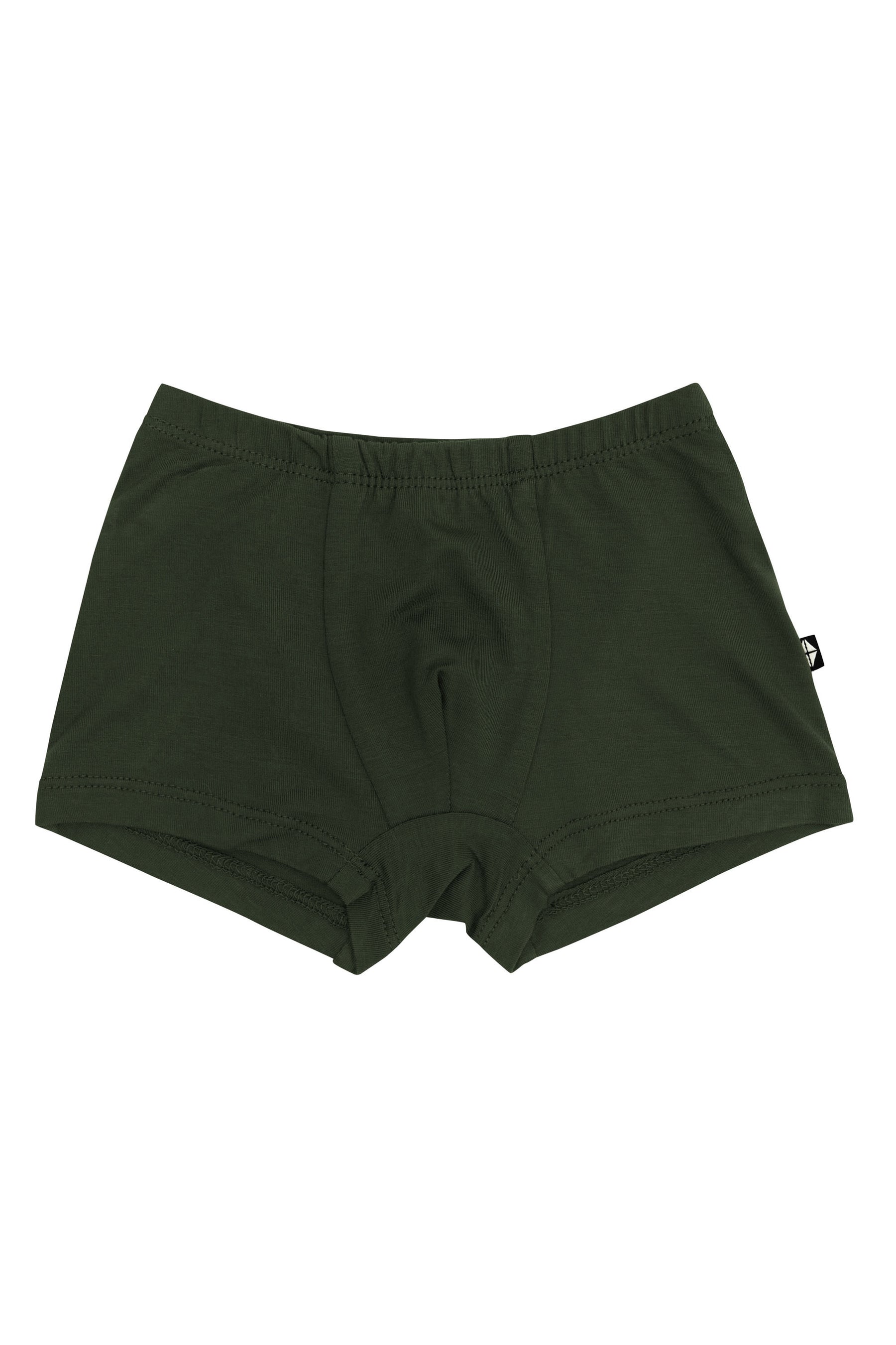 Boys Underwear Briefs in Fir Green