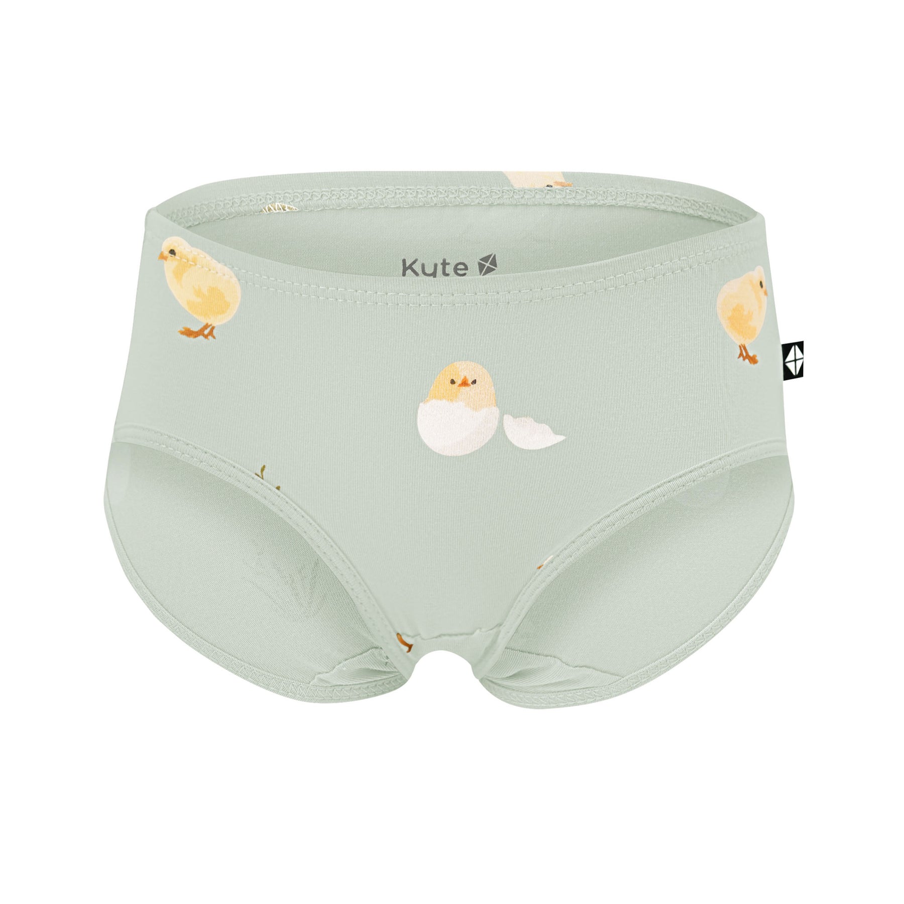 Undies in Aloe Chick shown on a ghost mannequin