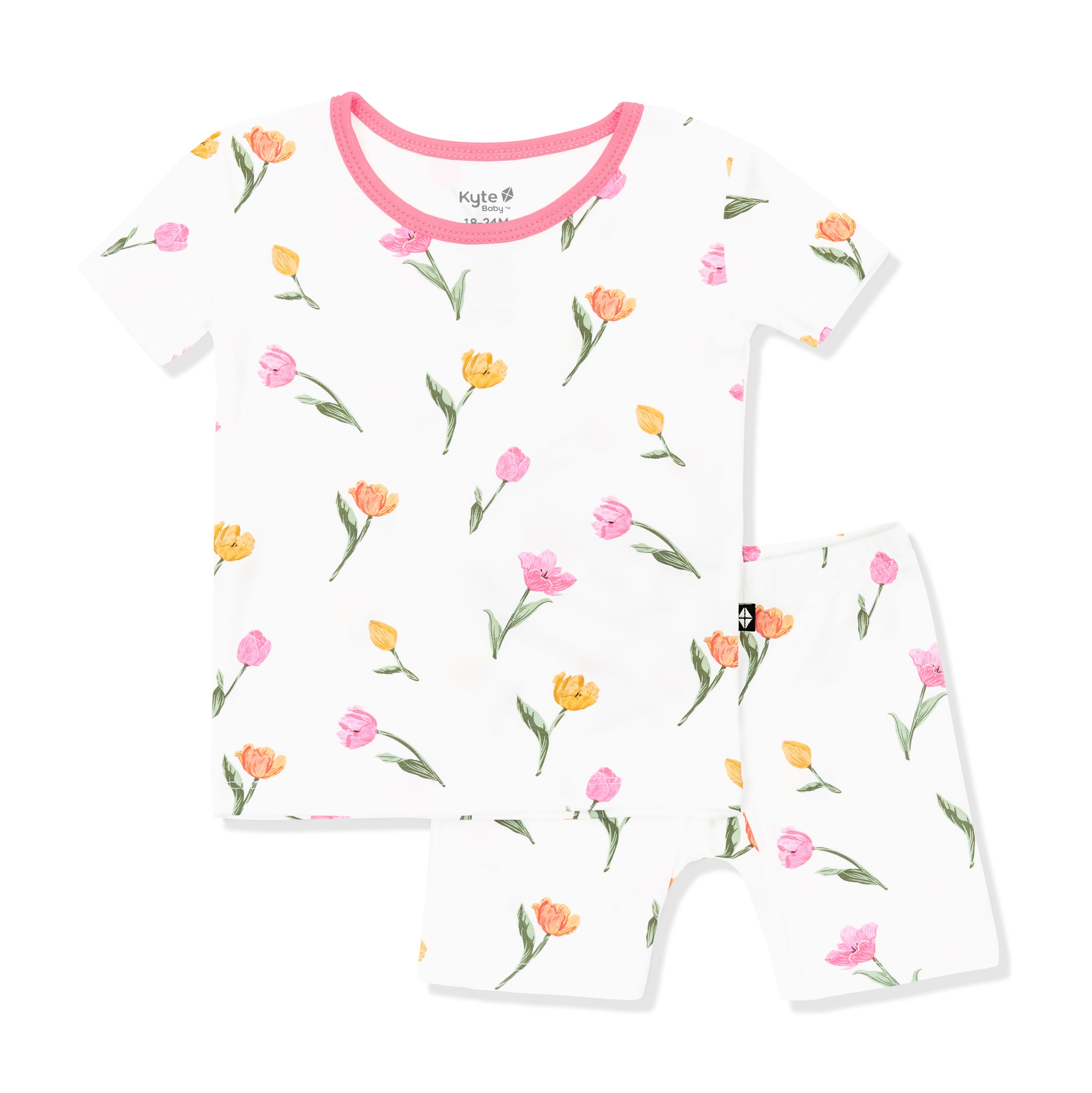 Product photo of the Short Sleeve Pajamas in Tulip