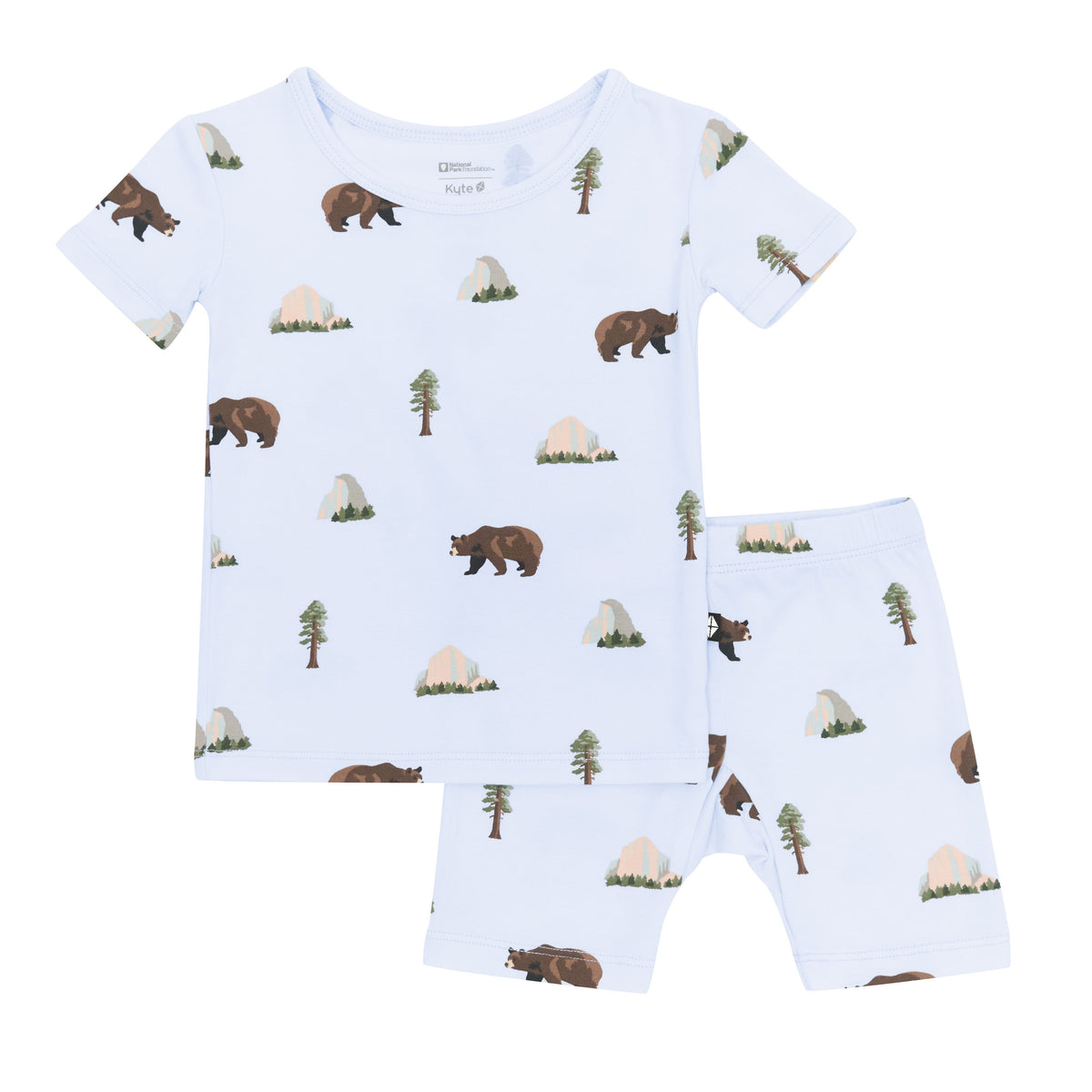 Short Sleeve Pajamas in Yosemite