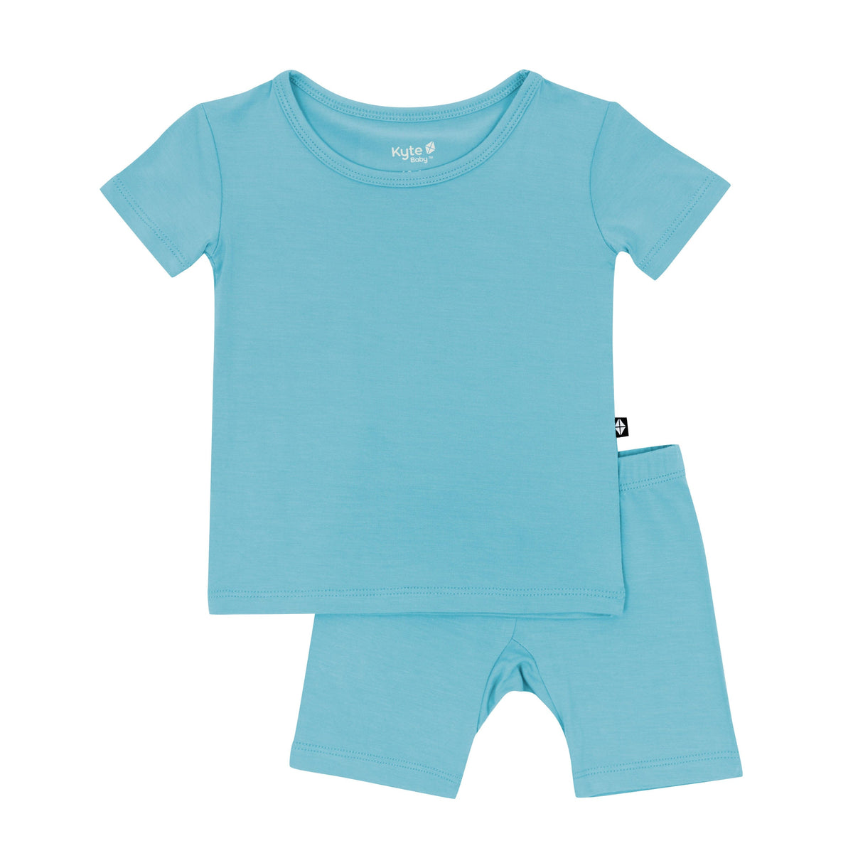 Kyte Baby Short Sleeve Pajamas in Makai