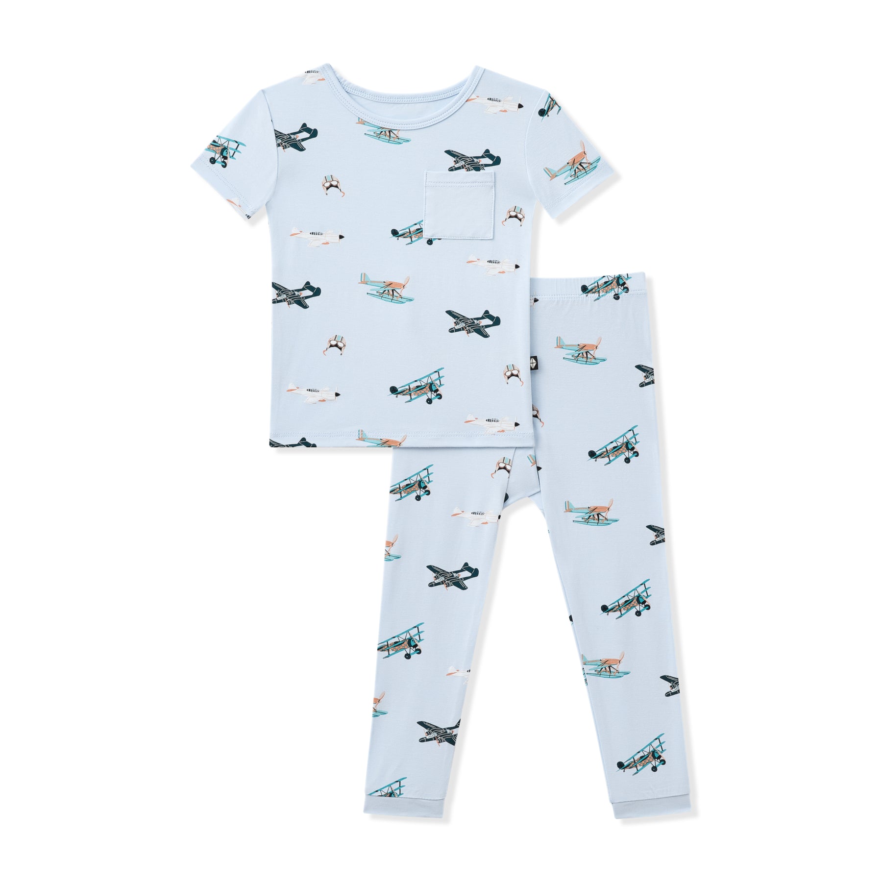 Product photo of the Short Sleeve with Pants Pajamas in Take Off