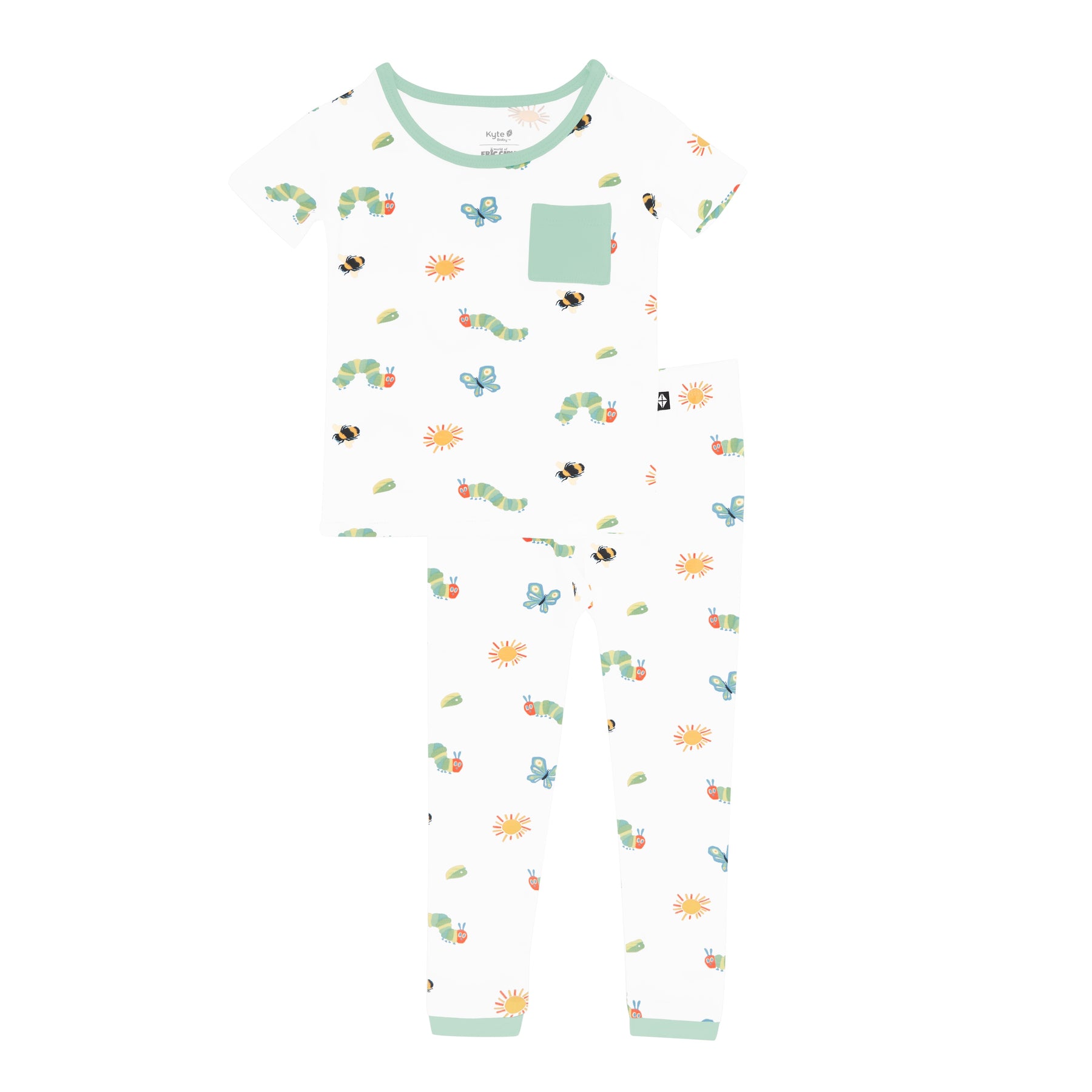 Short Sleeve with Pants Pajamas in The Very Hungry Caterpillar™ and Friends