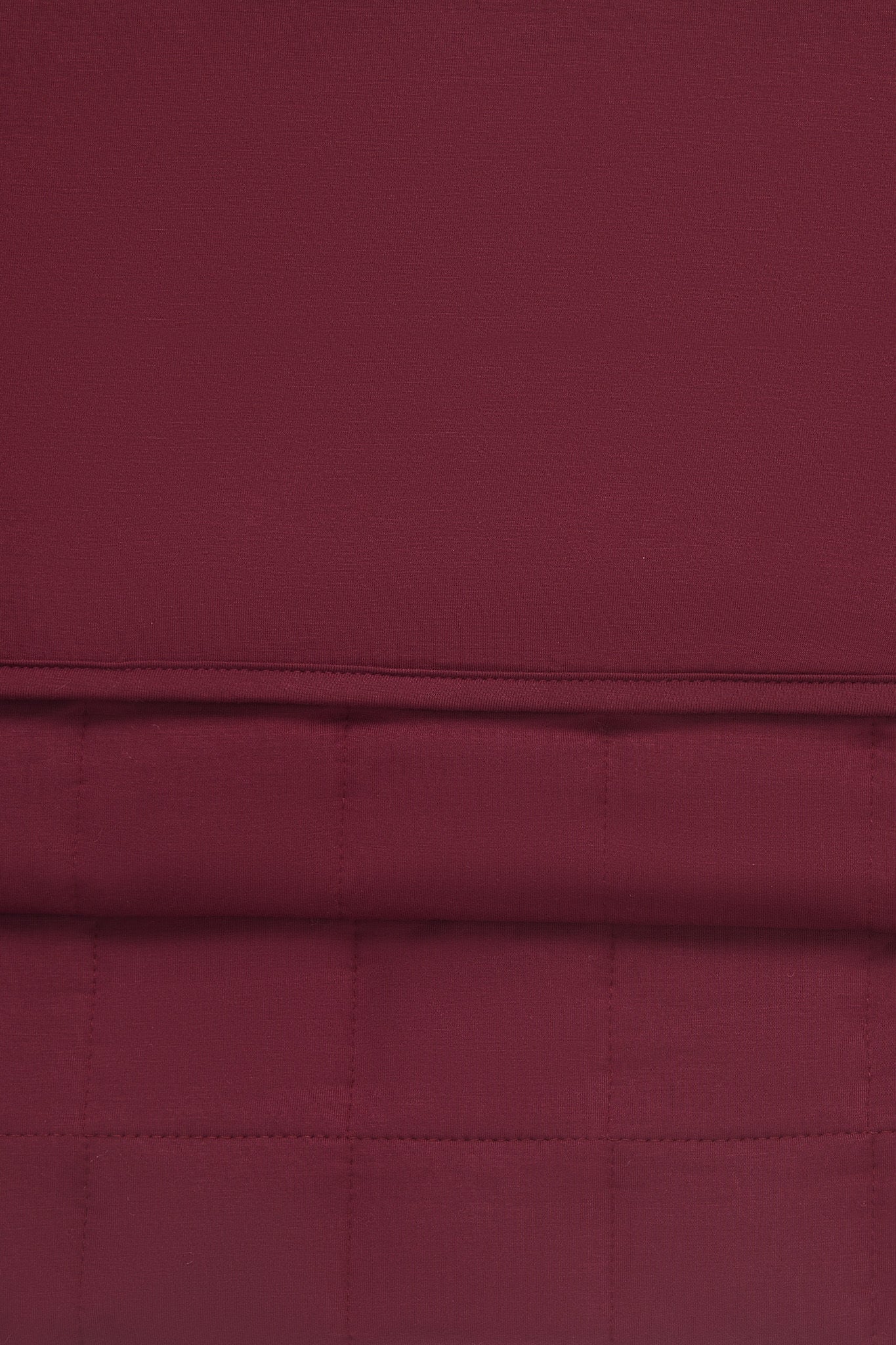 Front and Back side of Youth Blanket in Burgundy 2.5