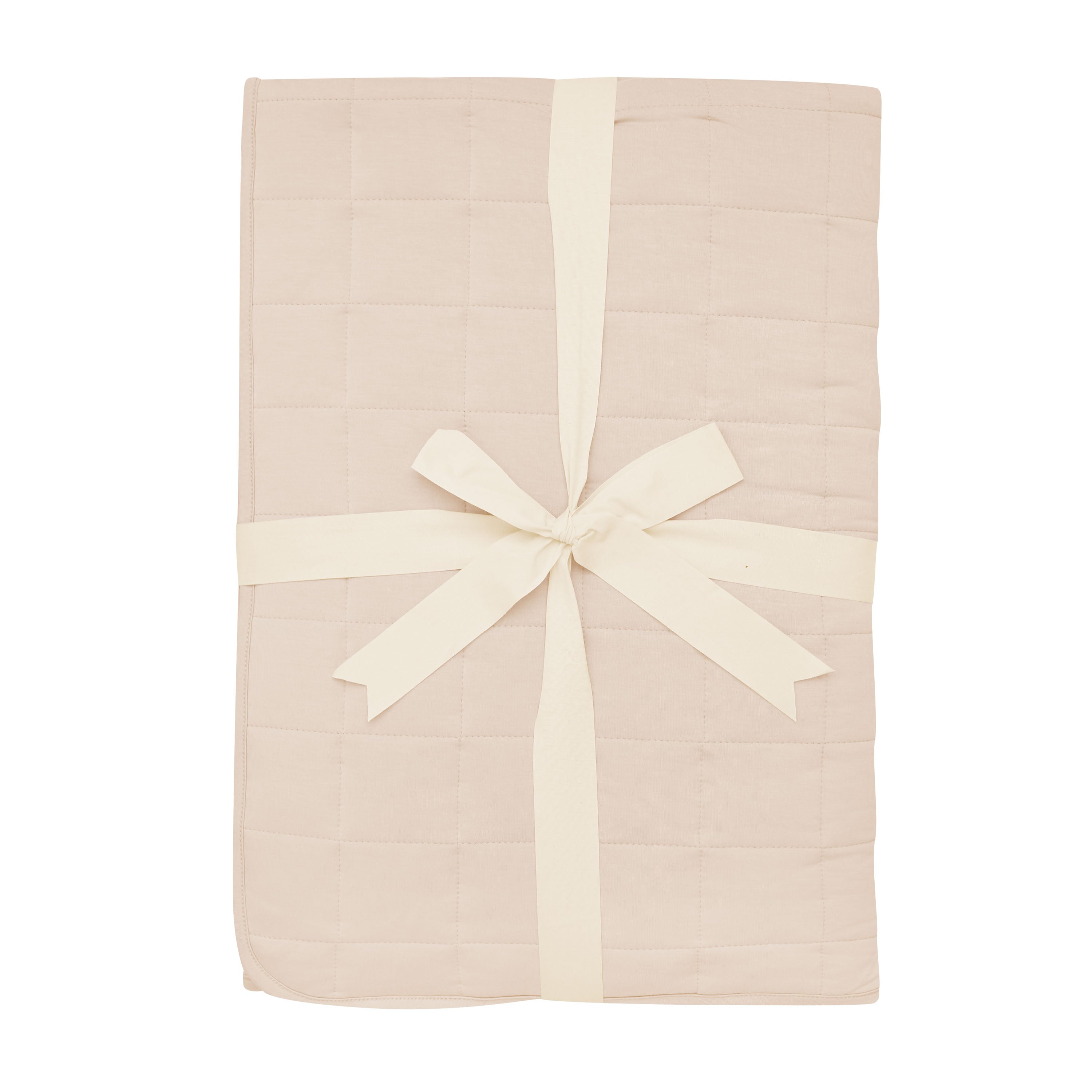 Product photo of Youth Blanket in Bisque 2.5 shown wrapped up in its packaging
