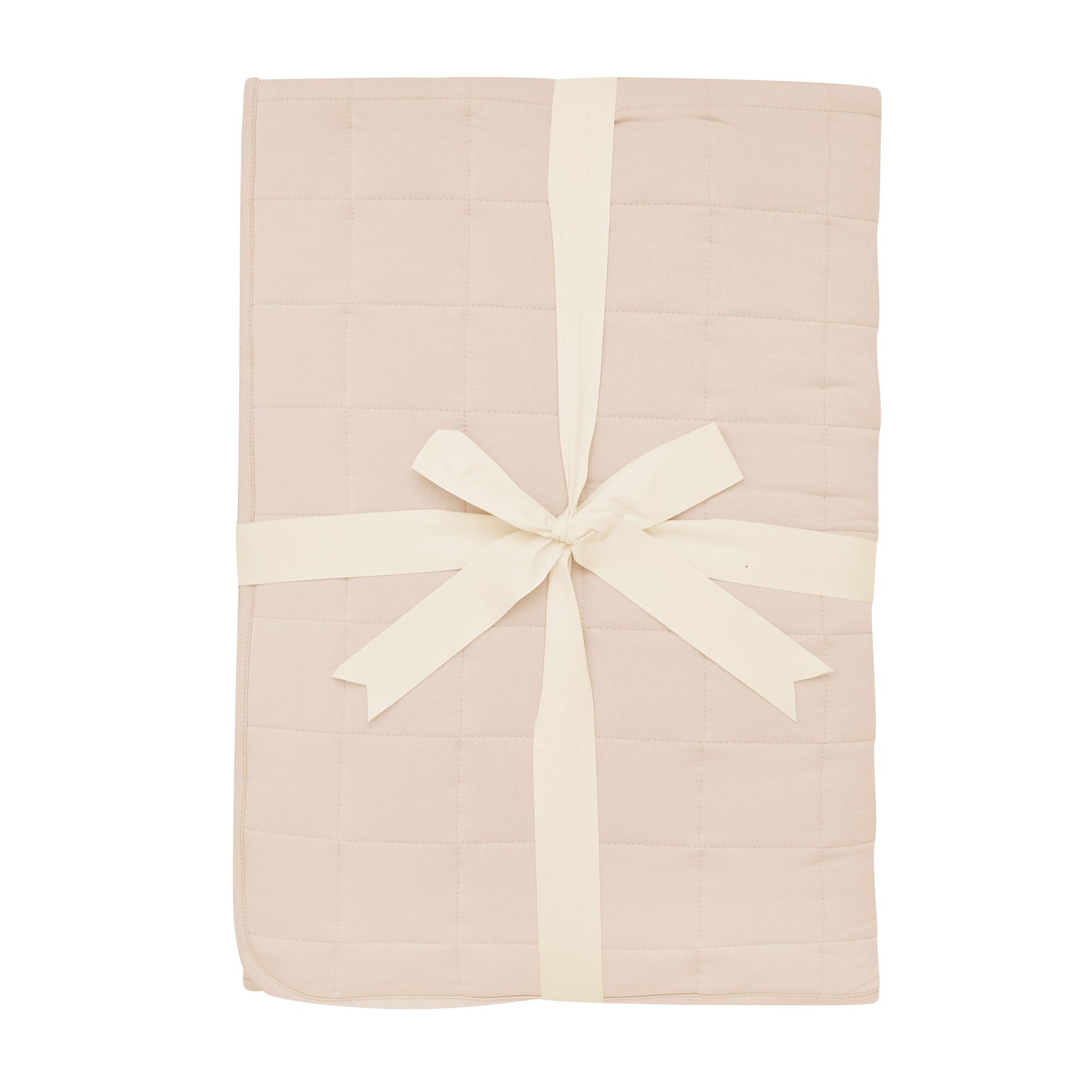 Product photo of Youth Blanket in Bisque 2.5 shown wrapped up in its packaging