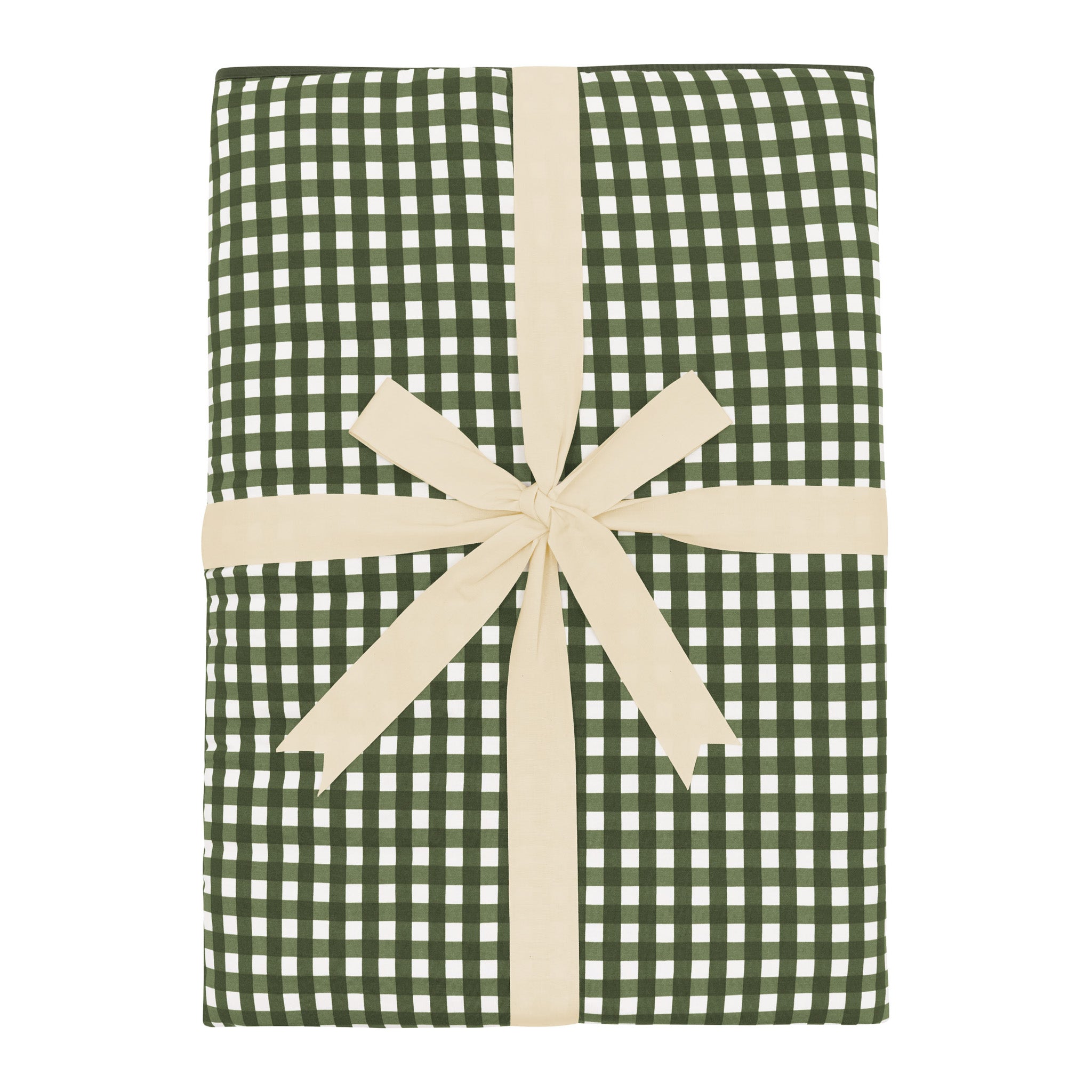 Youth Christmas Blanket in Gingham Fir 2.5 TOG
