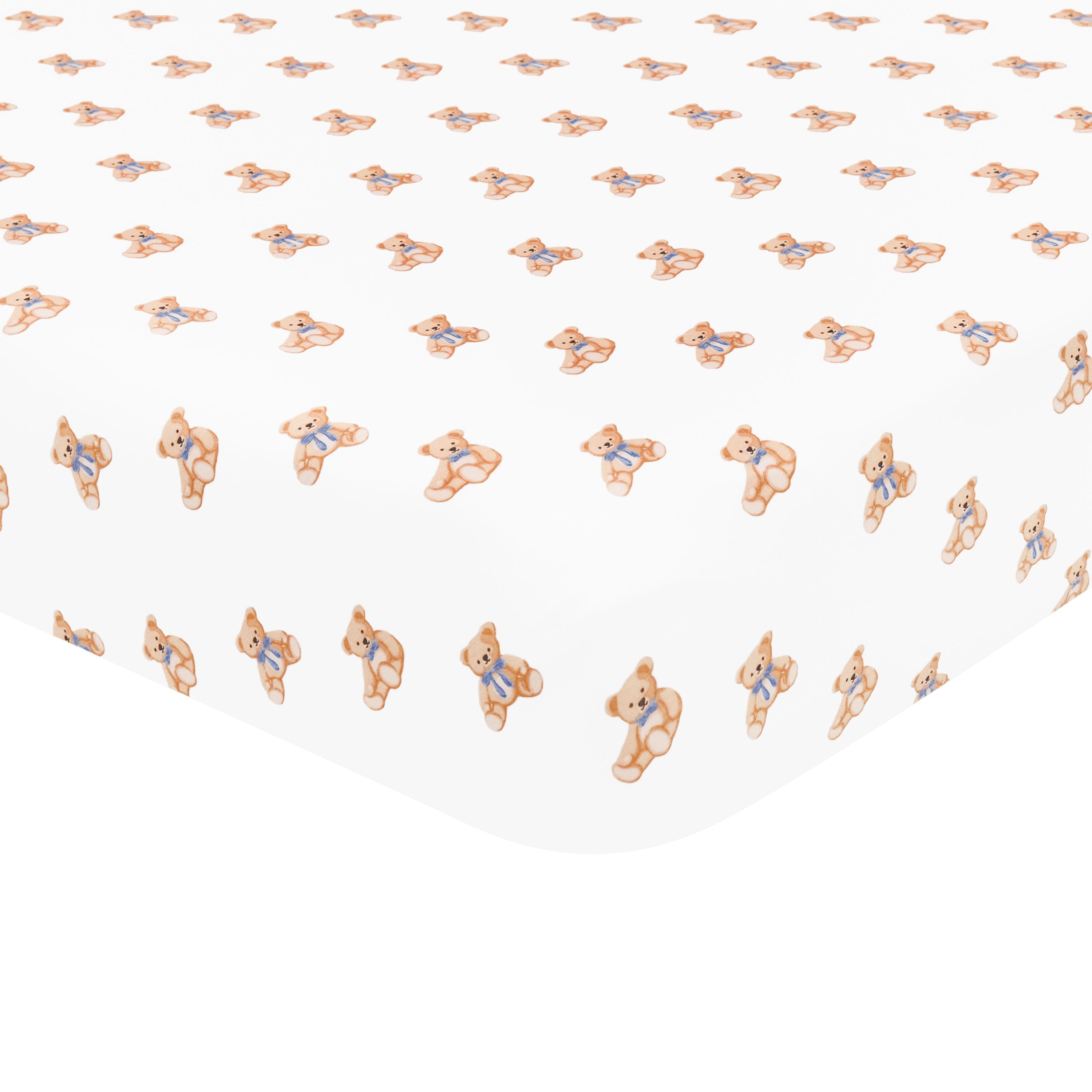 Mini Crib Sheet in Teddy Bear - Main Image