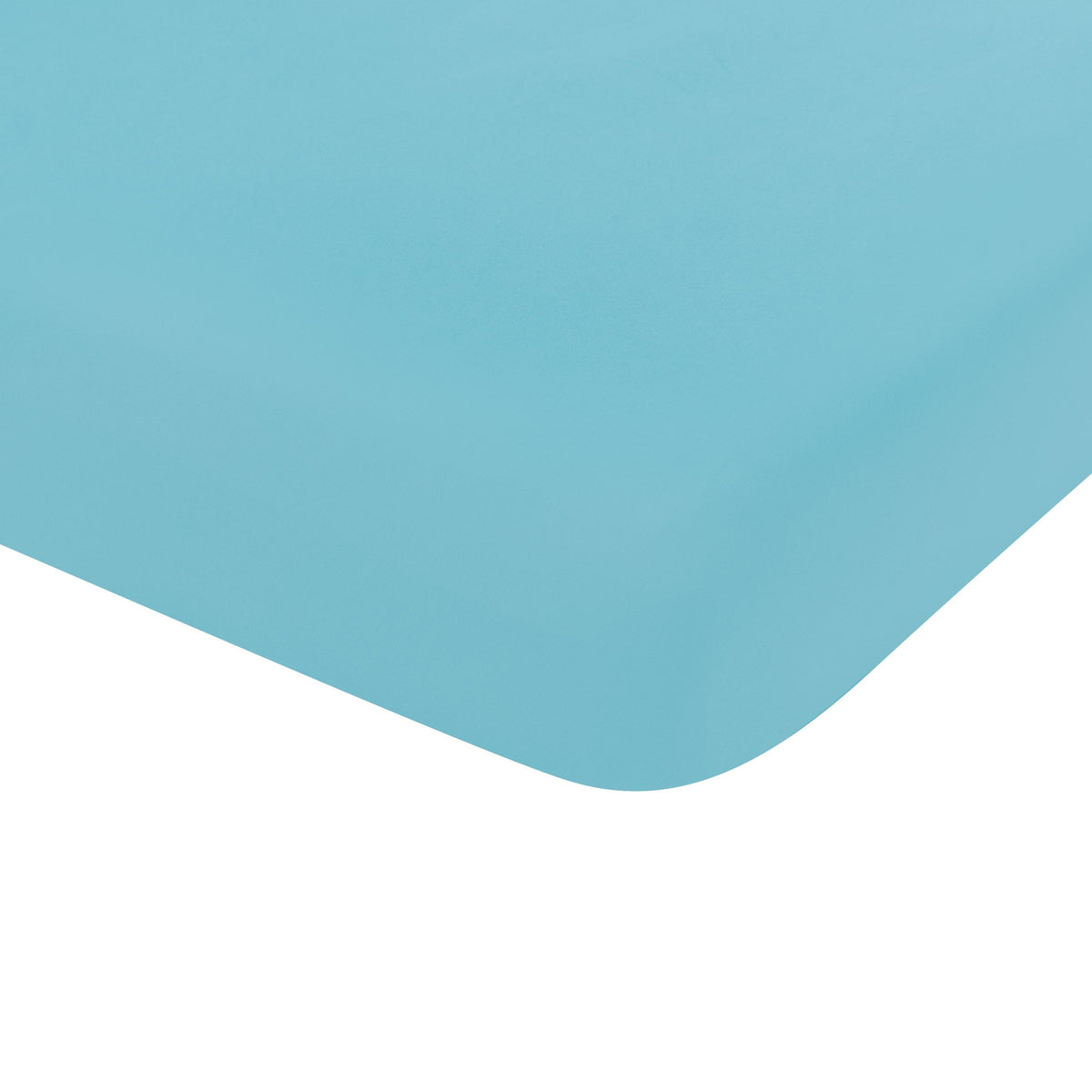 Kyte Baby Mini Crib Sheet in Makai on mini crib mattress corner 