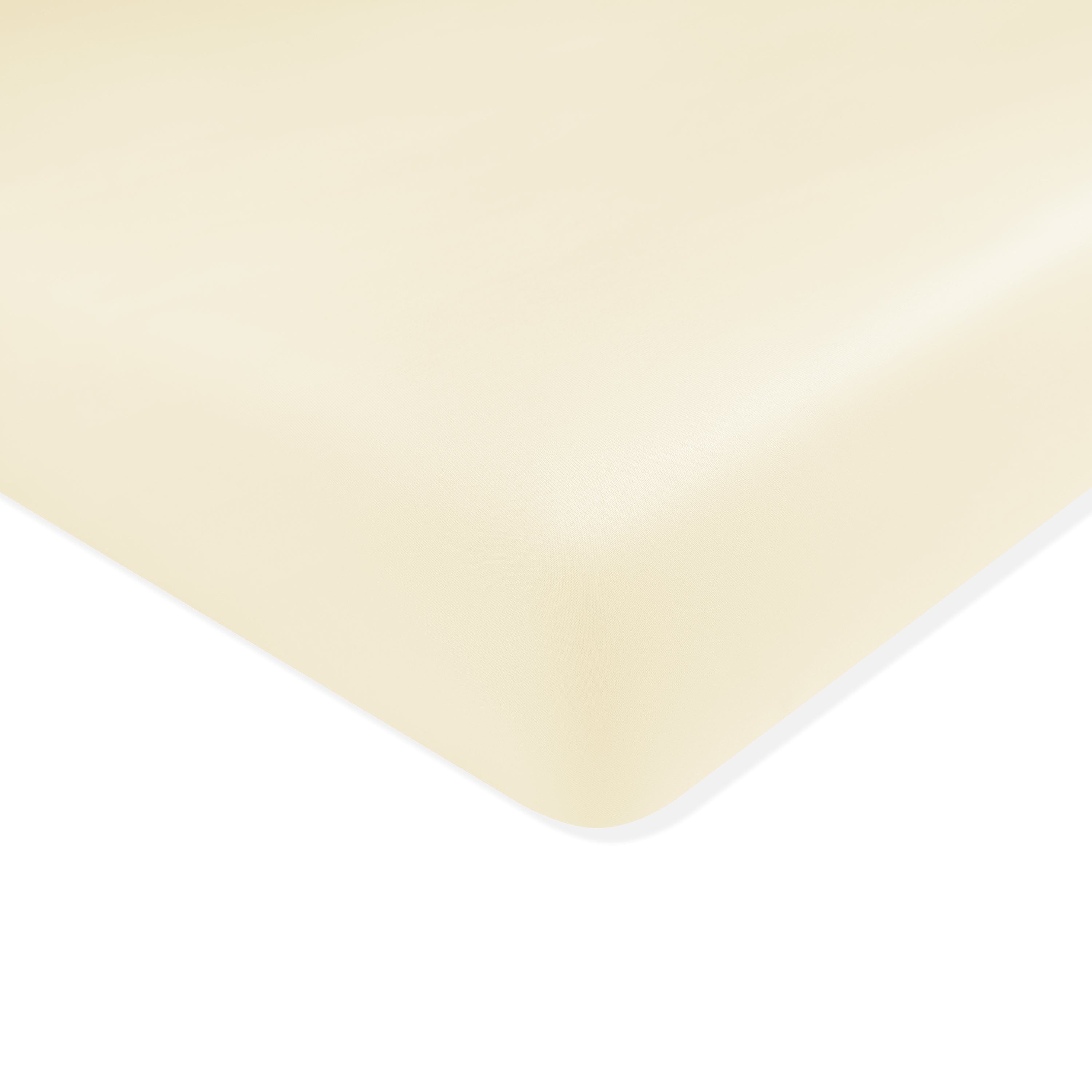 Crib Sheet in Chamomile shown on a crib mattress