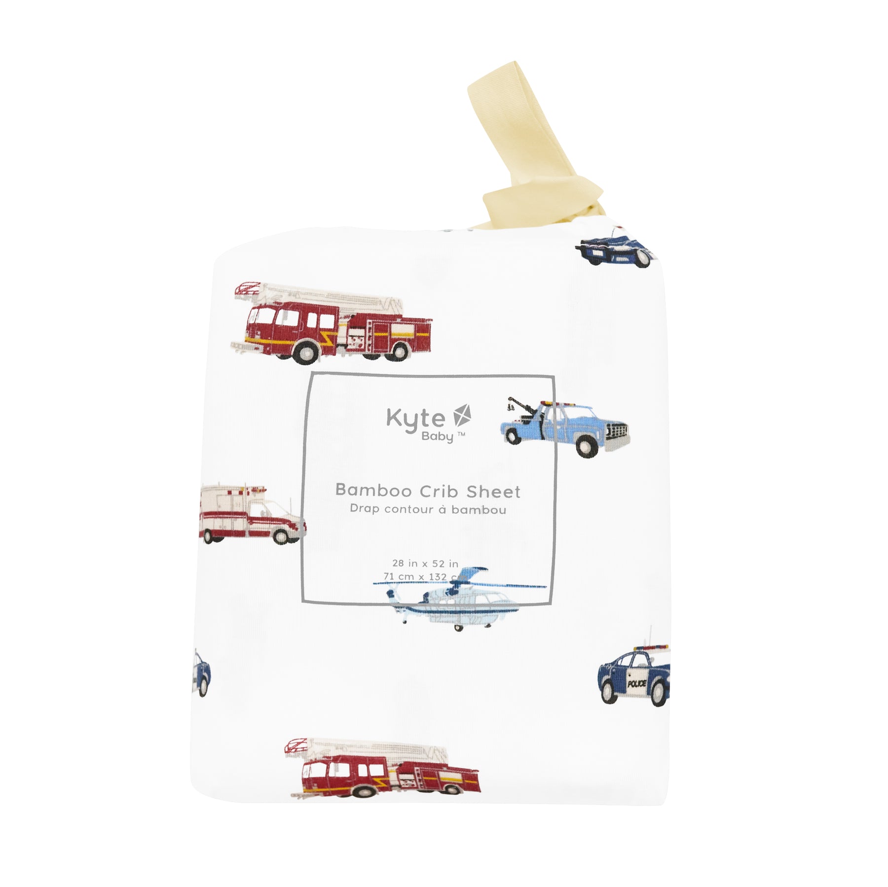 First Responder product photo of crib sheet packaging 