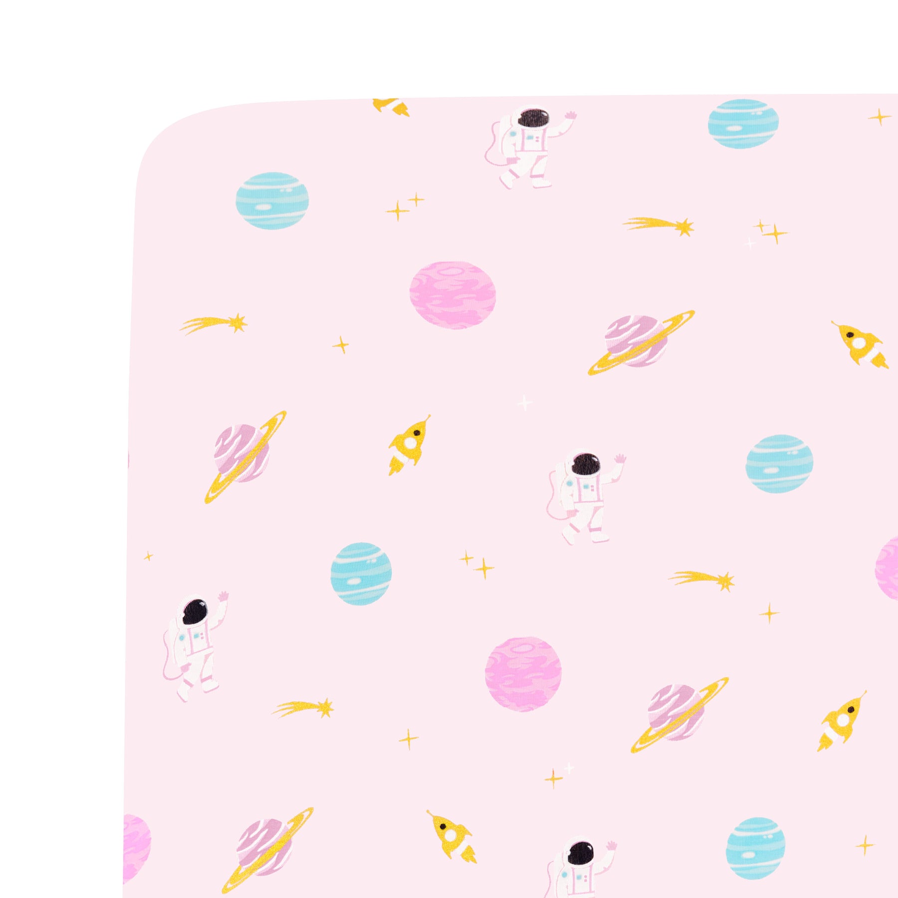 Crib Sheet in Sakura Space