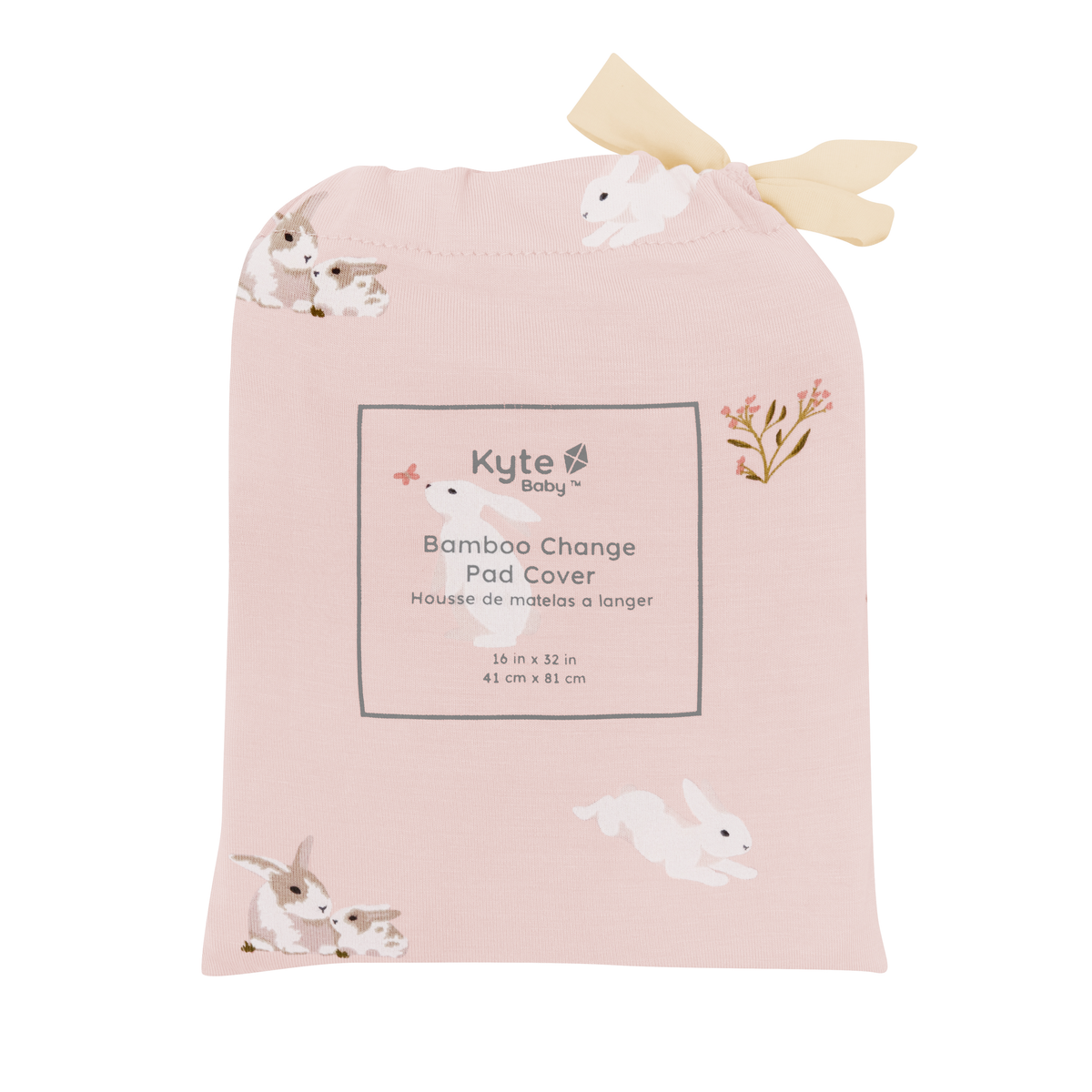 Change Pad Cover in Blush Rabbit packaging