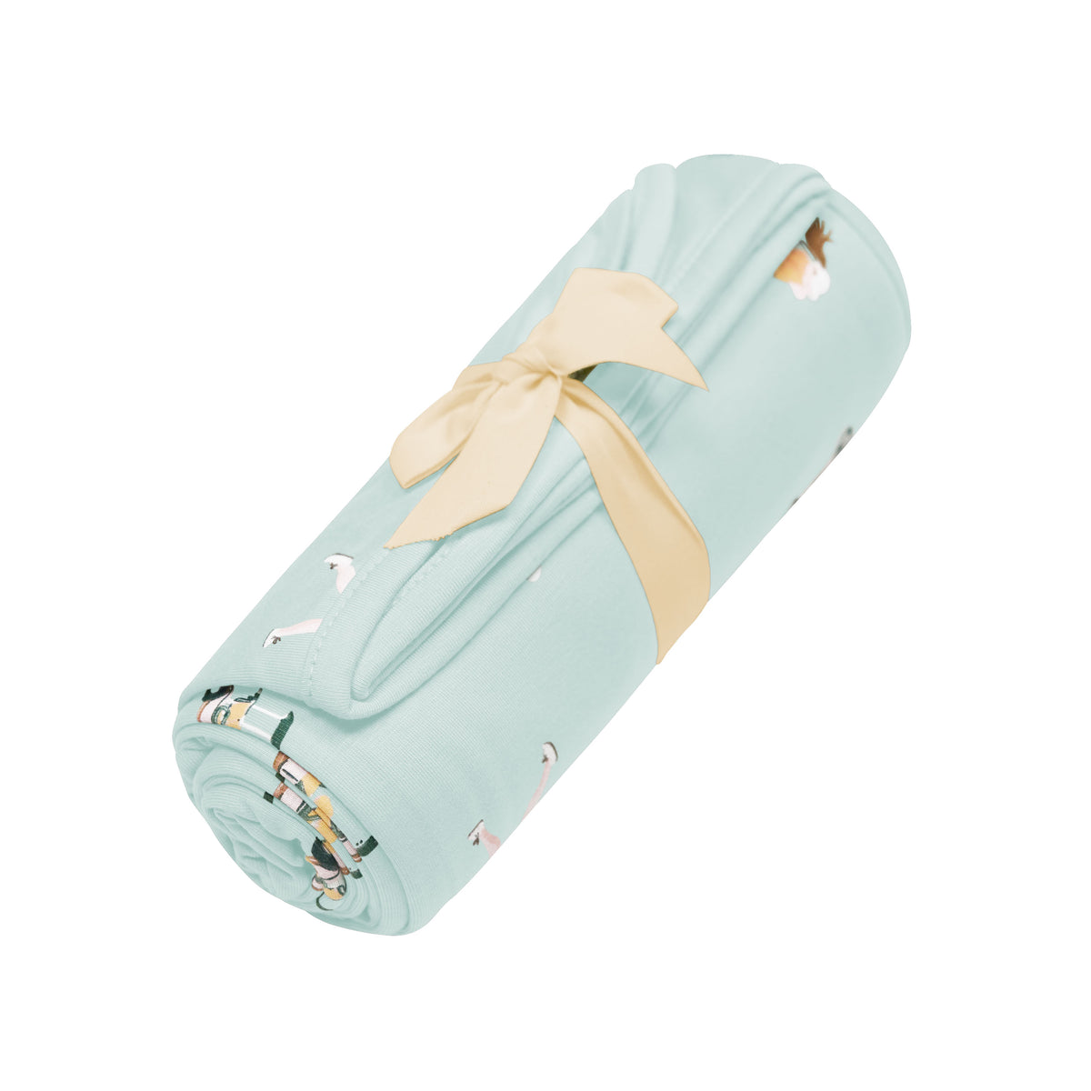 Swaddle Blanket in Golf wrapped in bow