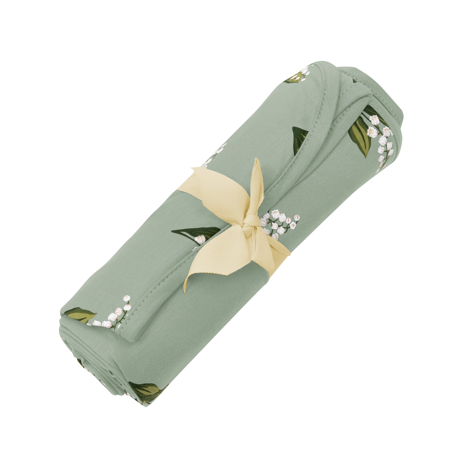 Swaddle Blanket in Thyme Lily