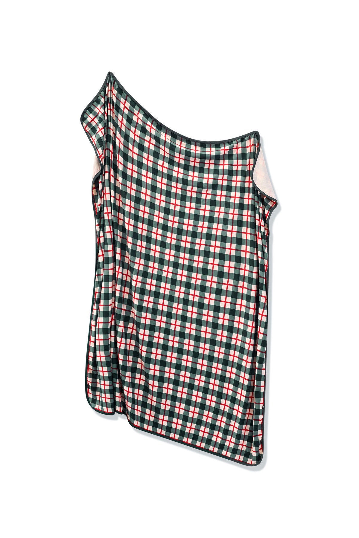 Swaddle Blanket in Holiday Plaid