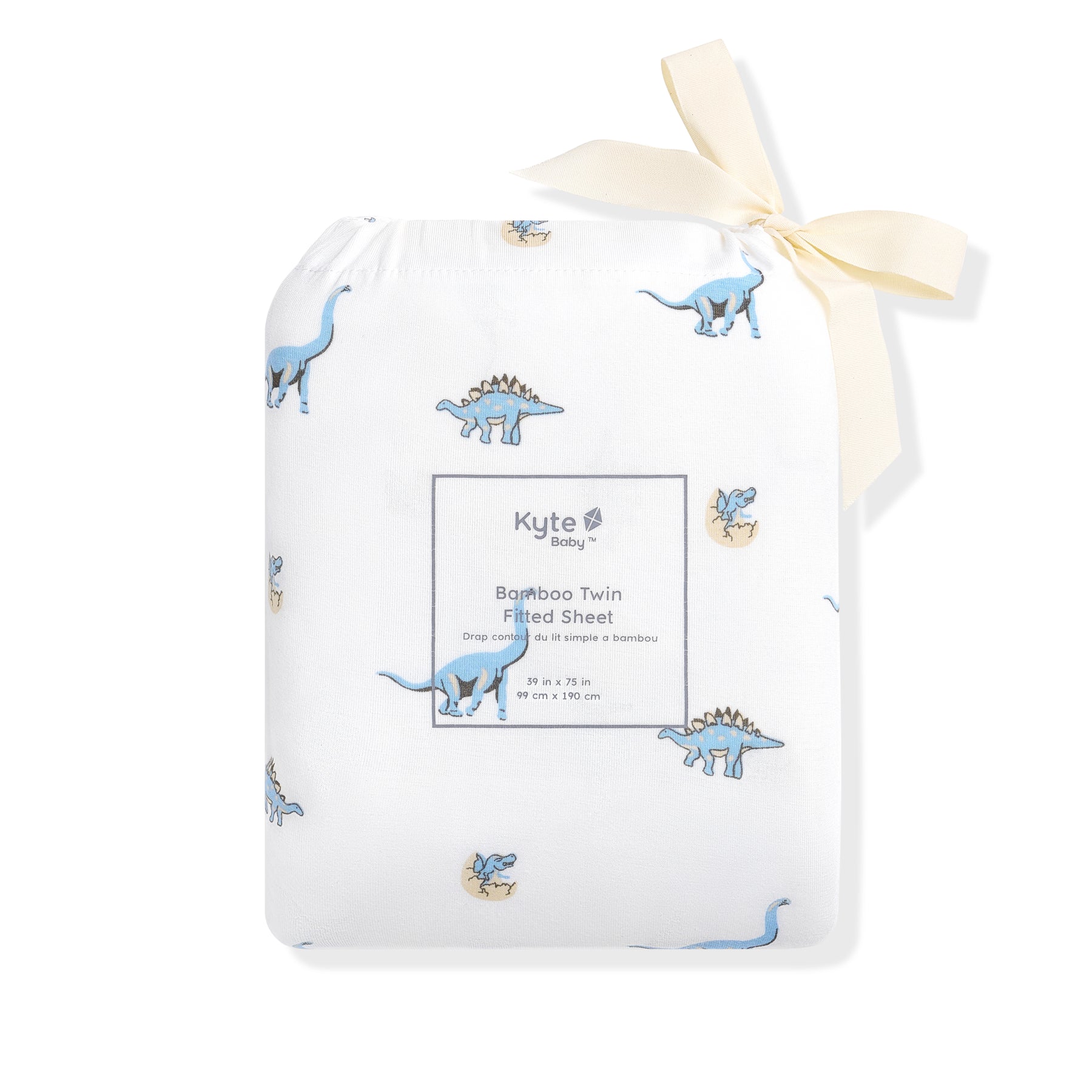 Twin Sheet in Jurassic shown in its packaging