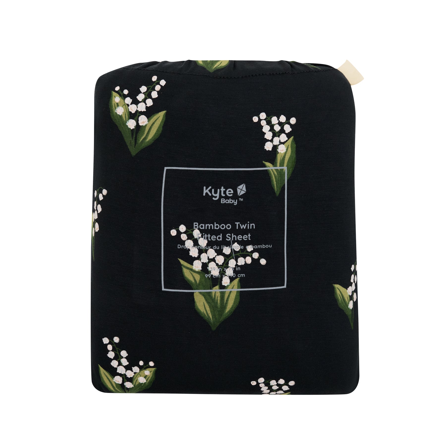 Twin Sheet in Midnight Lily