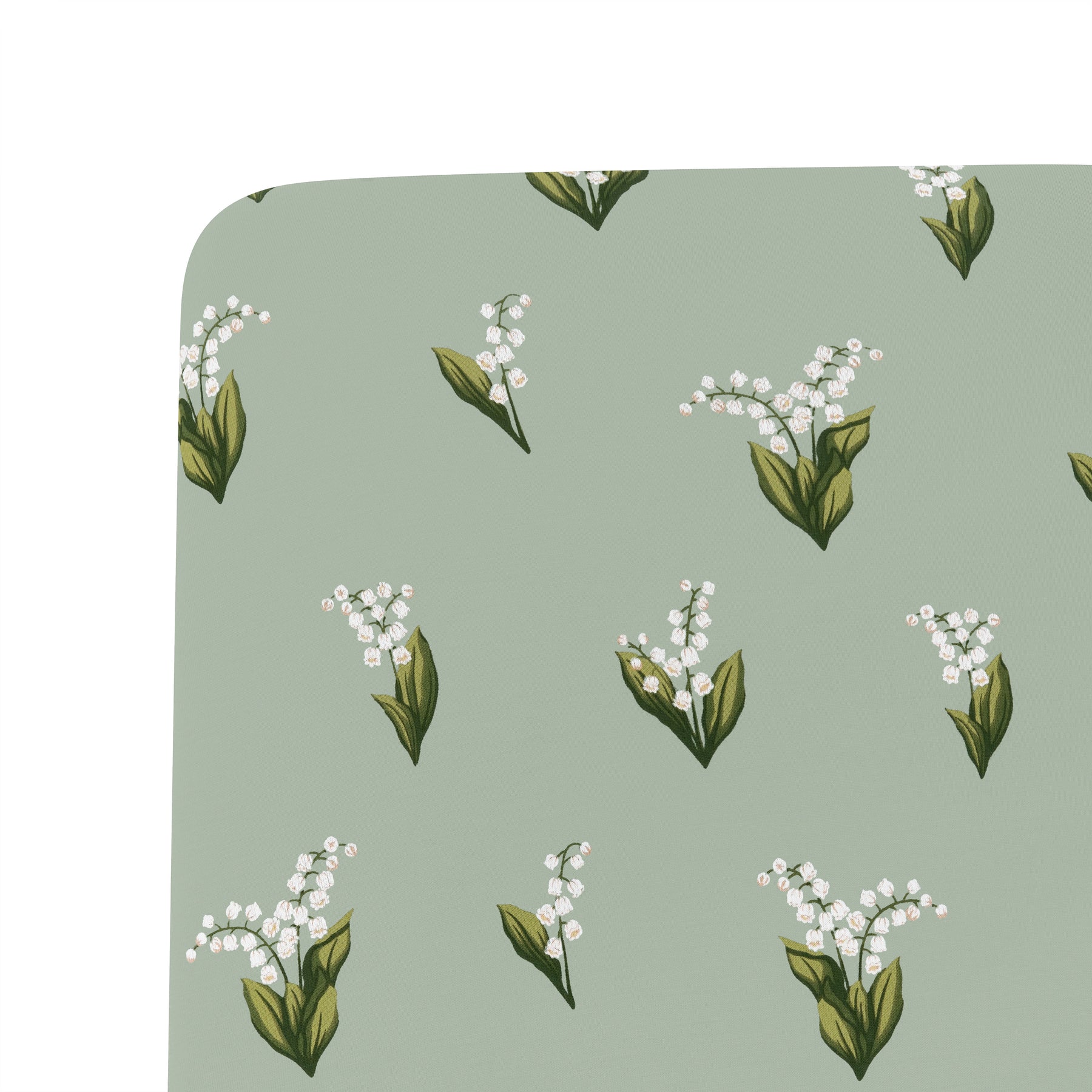 Twin Sheet in Thyme Lily