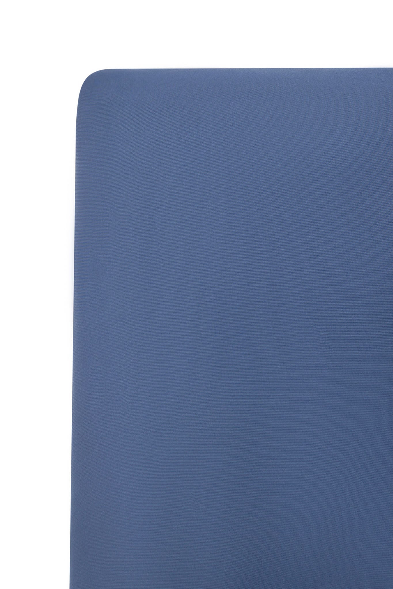 Close up of Twin Sheet in Oxford on a white background