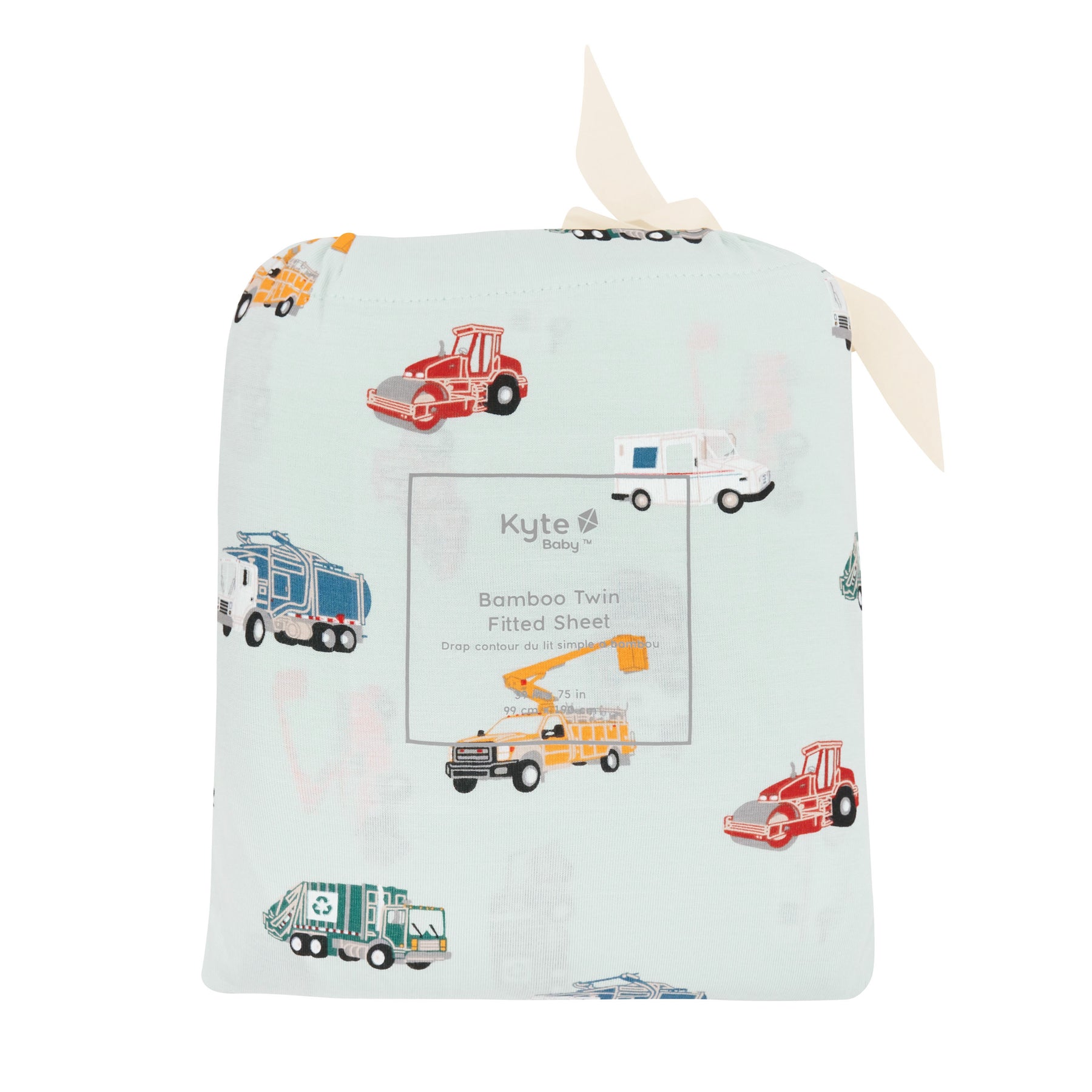 Twin Sheet in City Vehicles shown in its packaging