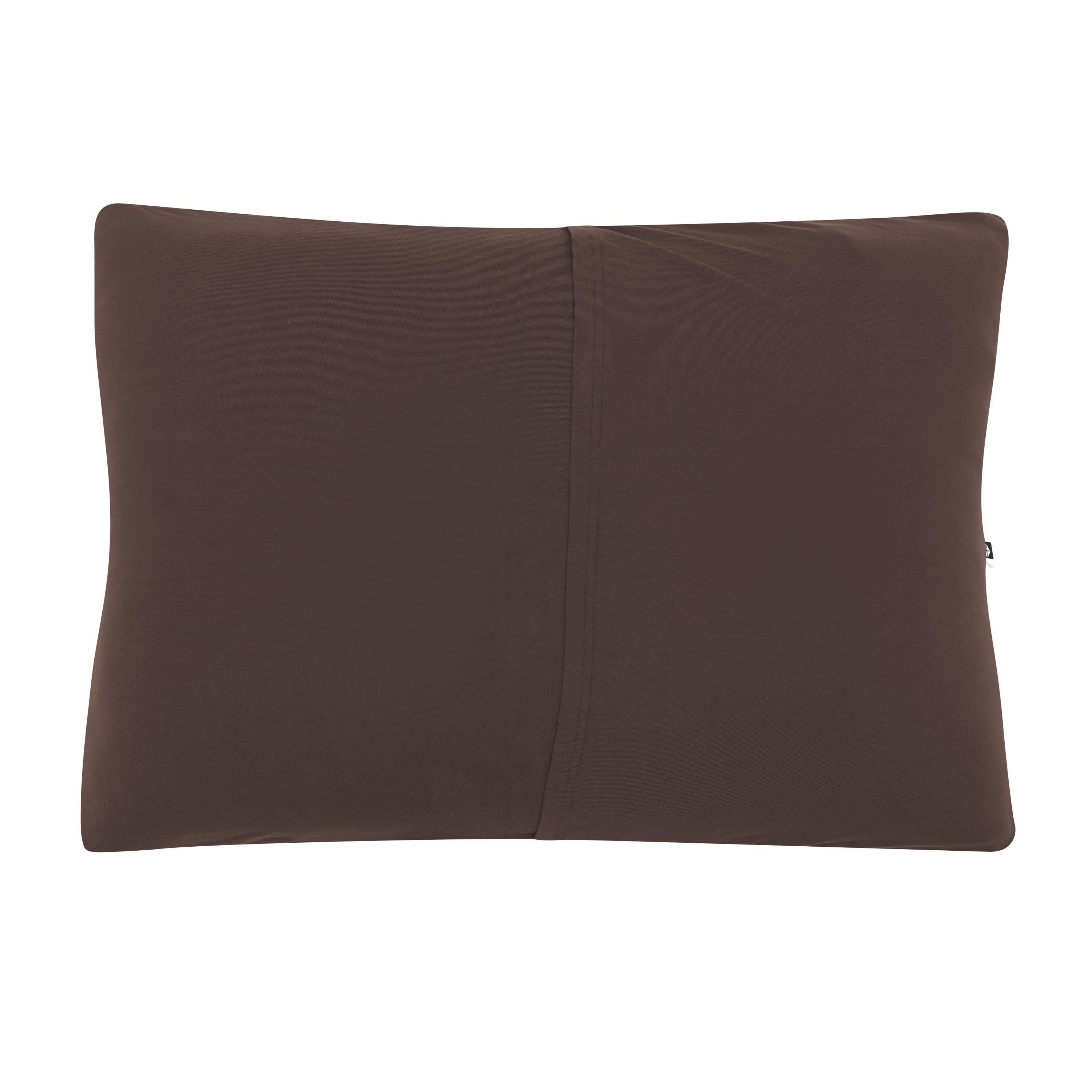 Envelope closure on the back of the Standard Pillowcase in Espresso