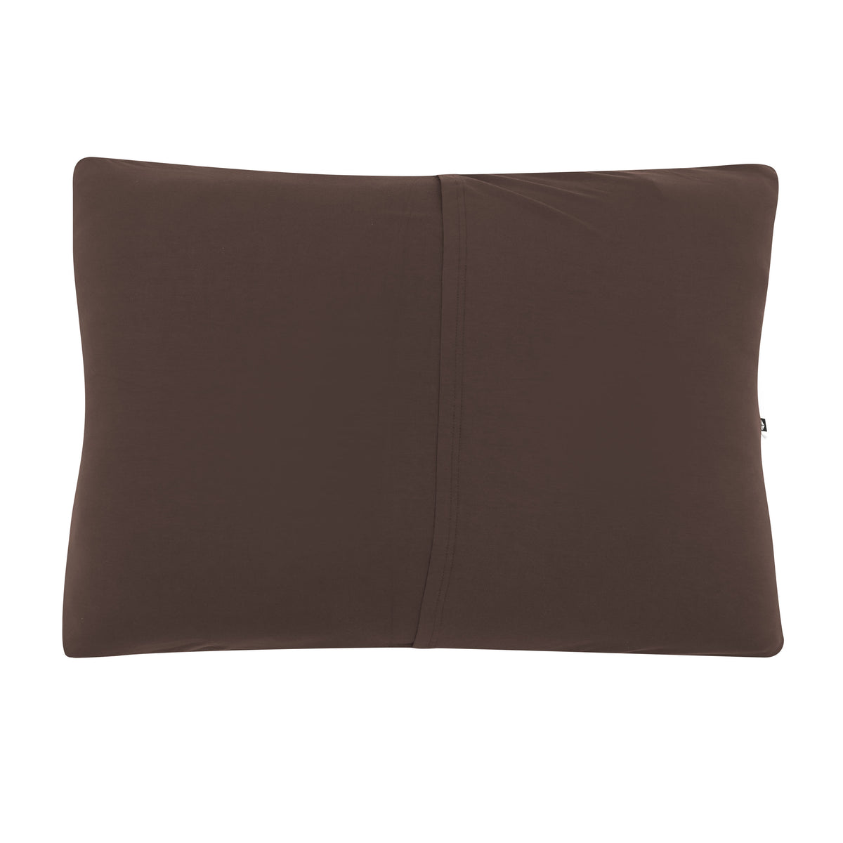 Envelope closure on the back of the Standard Pillowcase in Espresso