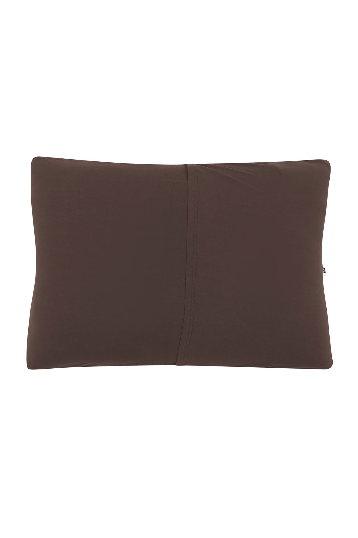 Envelope closure on the back of the Standard Pillowcase in Espresso