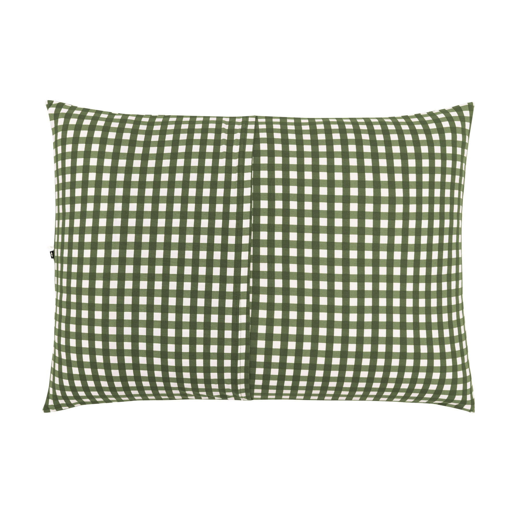 Envelope closure shown on the Standard Pillowcase in Gingham Fir