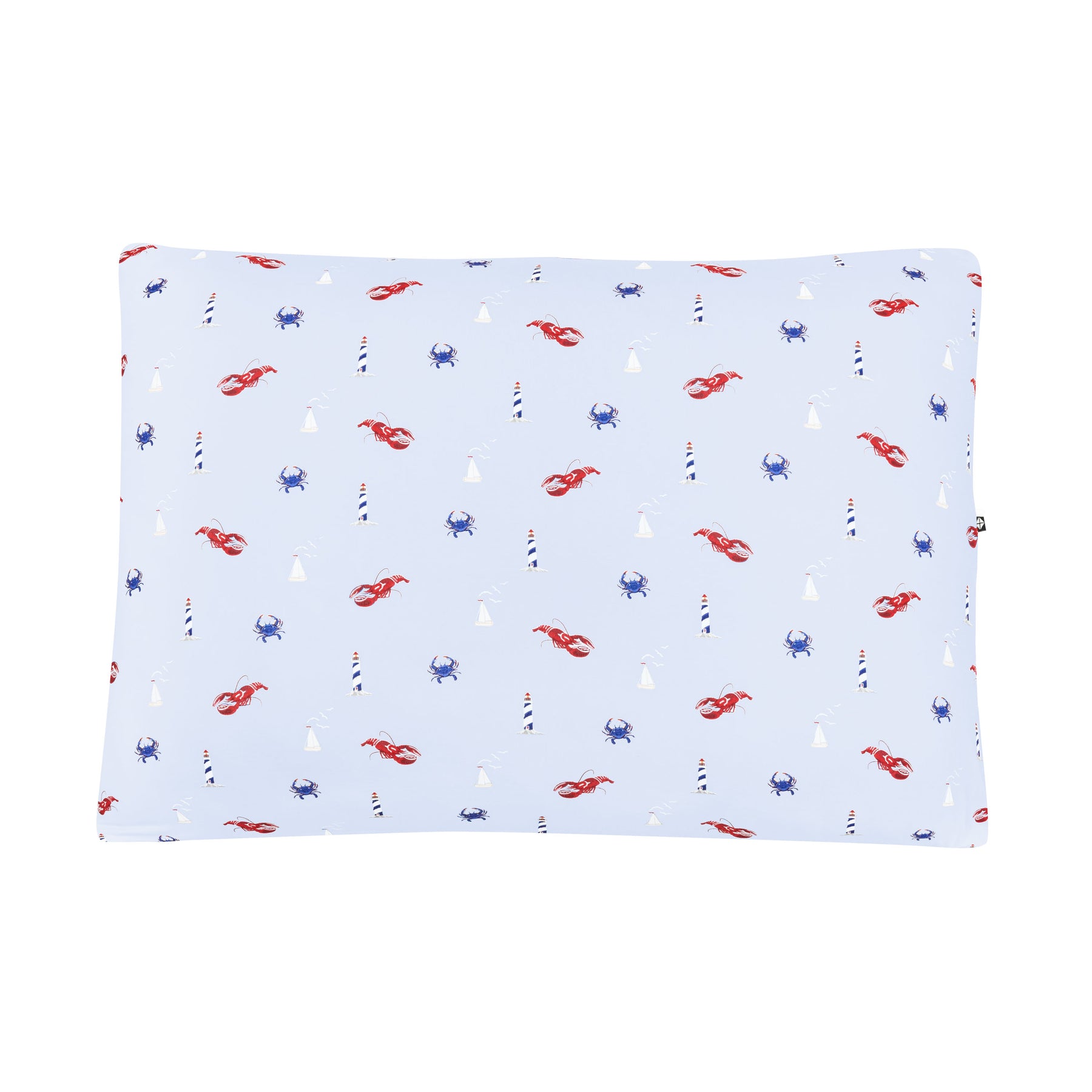 Front of Standard Pillowcase in Harbor