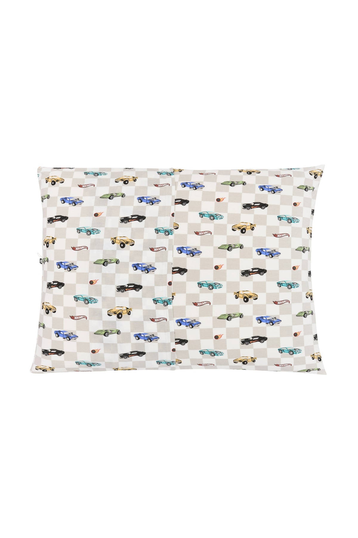 Envelope closure on the back of the Standard Pillowcase in Fast and Fierce