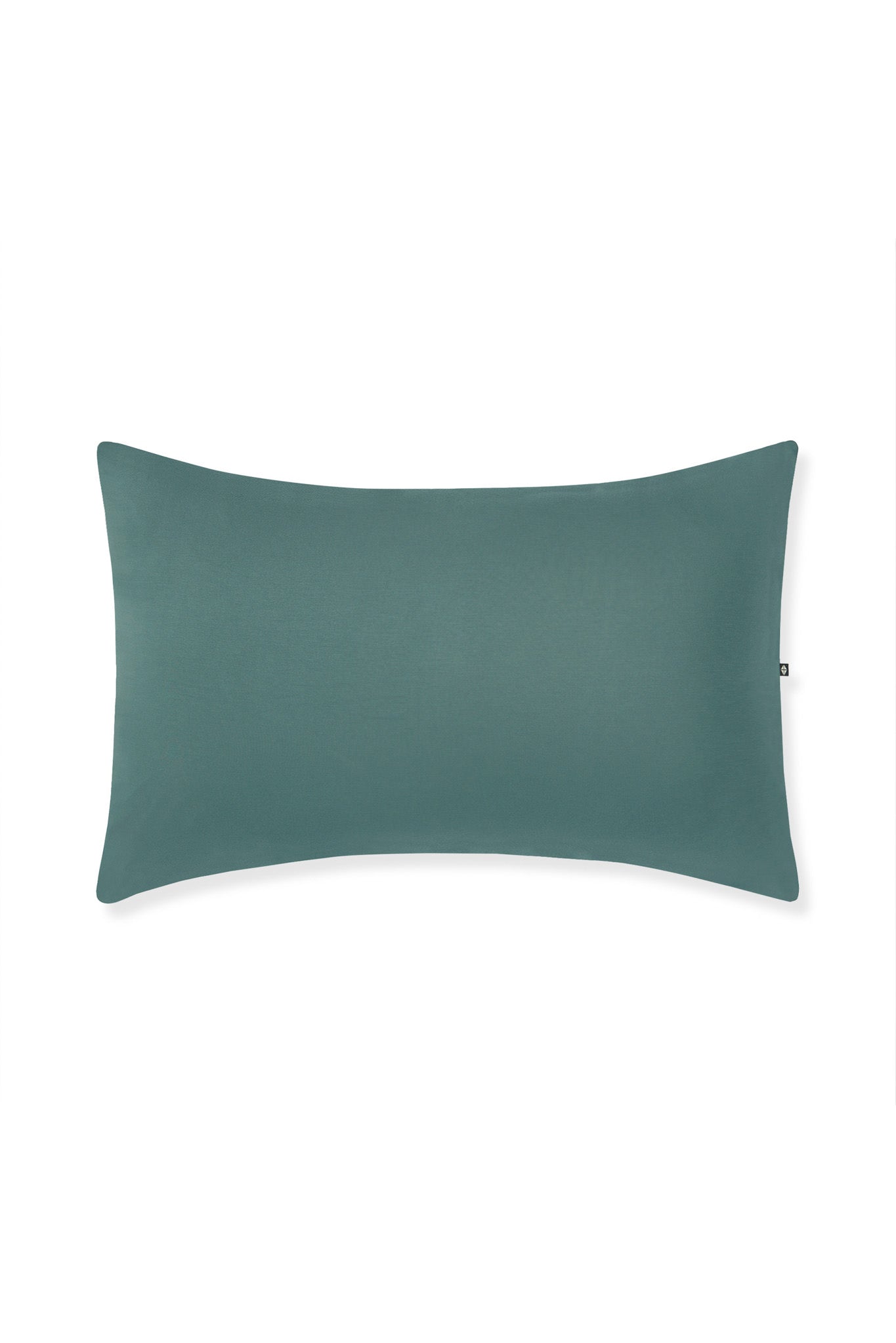Front Side Standard Pillowcase in Pine on a white background