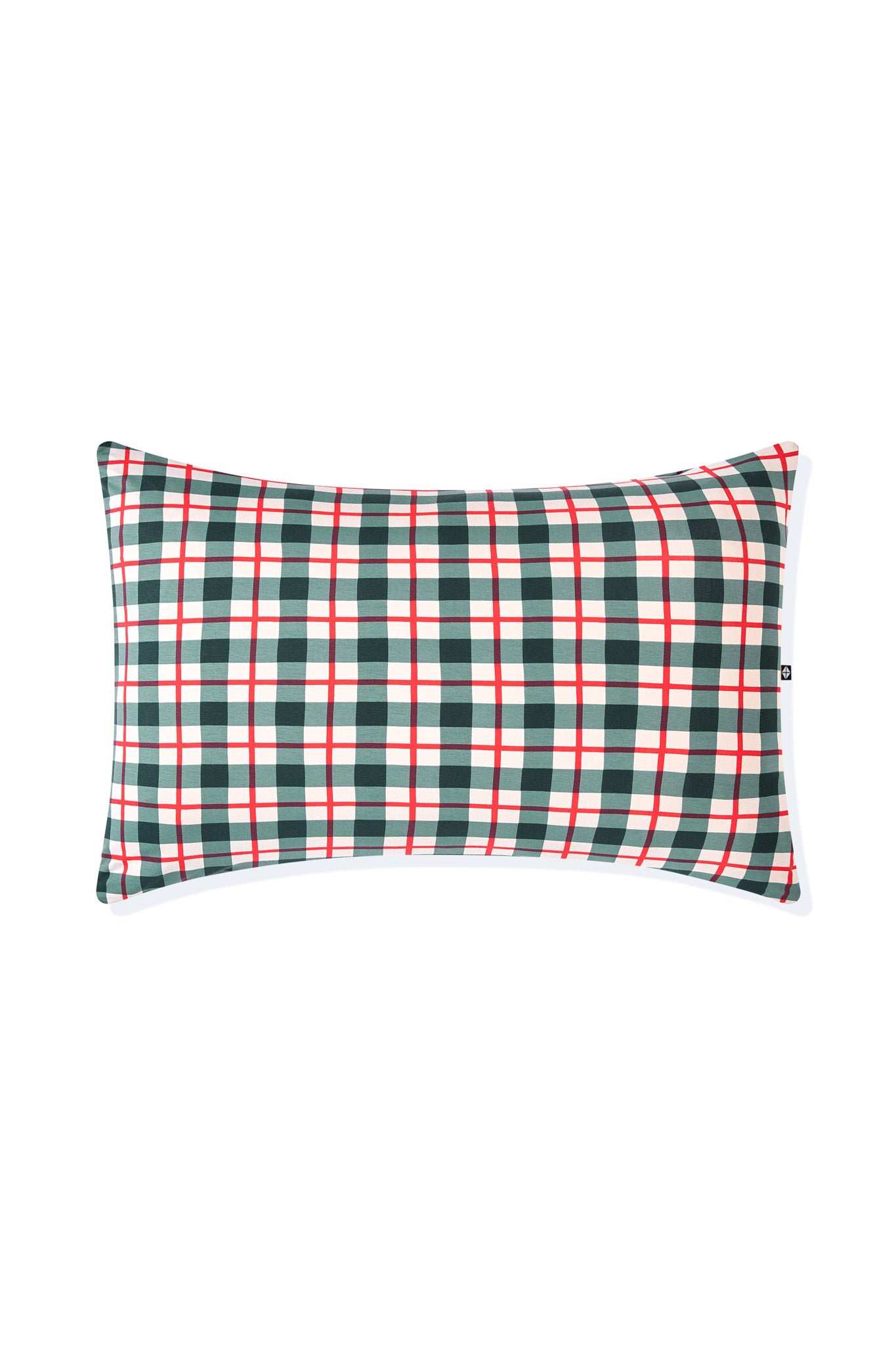Standard Pillowcase in Holiday Plaid