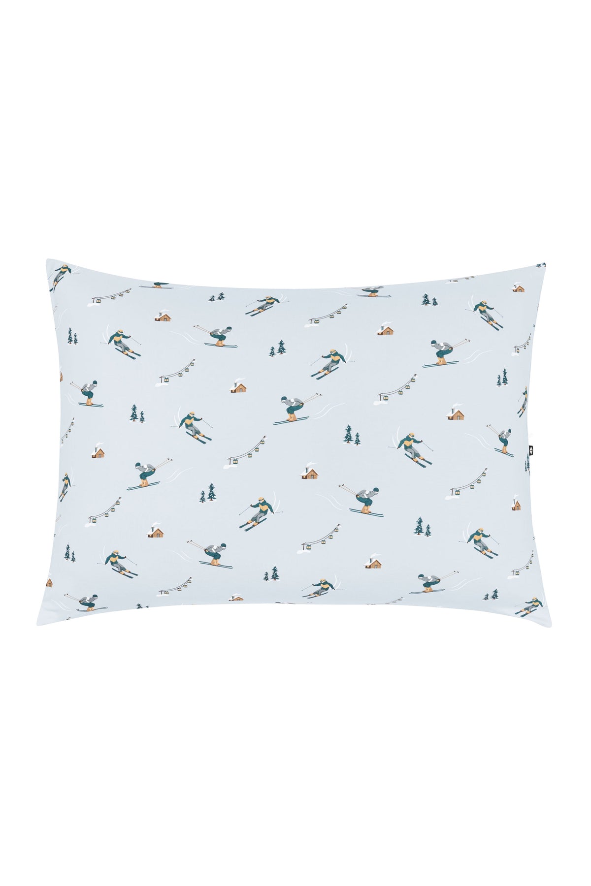 Front of the Standard Pillowcase in Ski