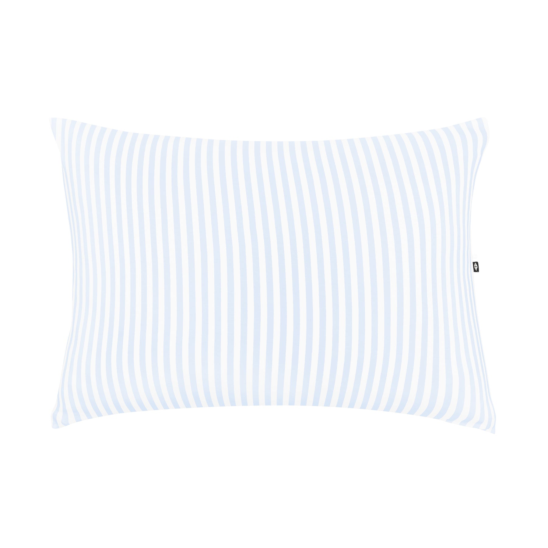 Product photo of the front of Standard Pillowcase in Small Mist Stripe